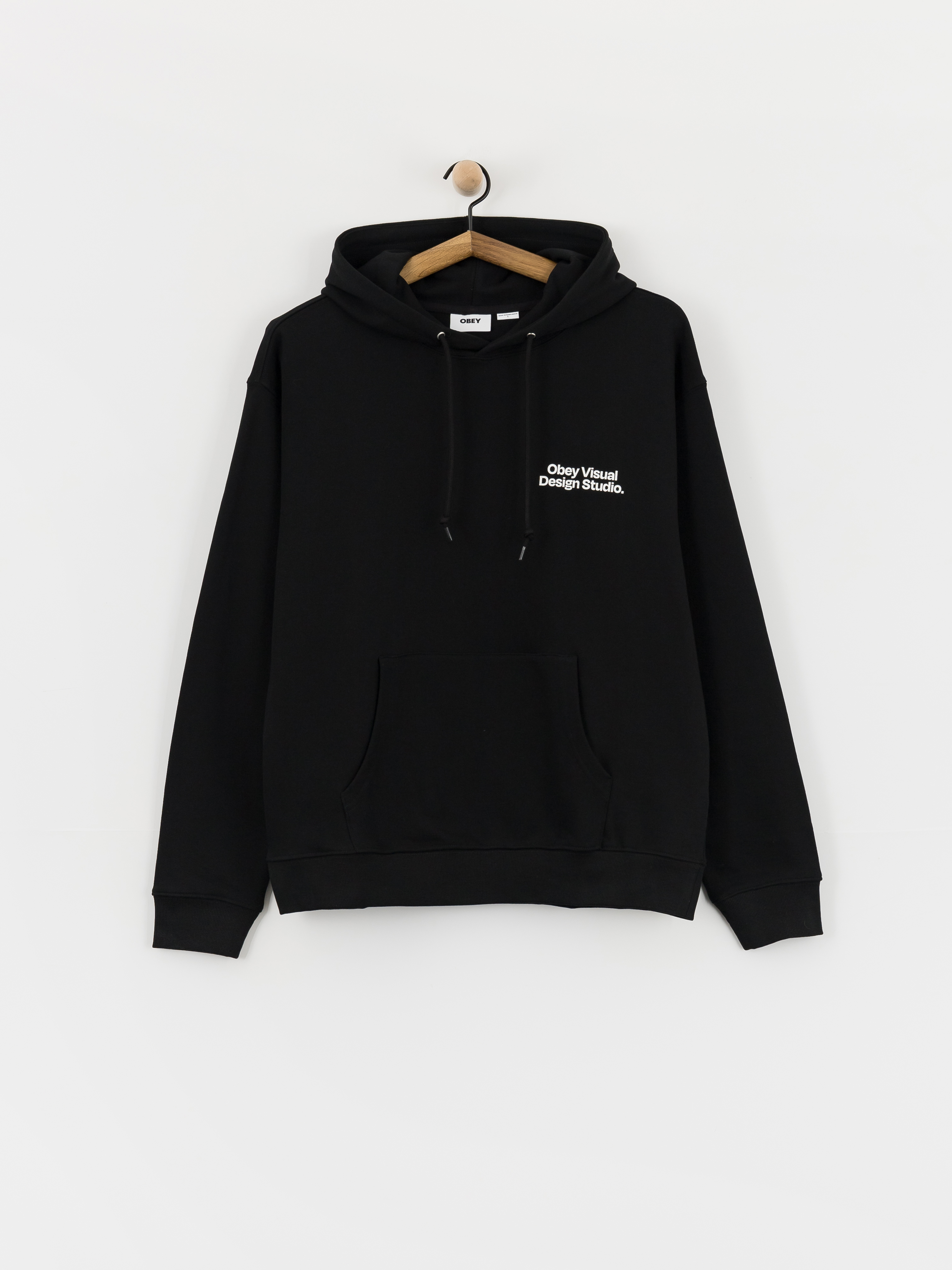 Bluza z kapturem OBEY Visual Design Studio HD (black)