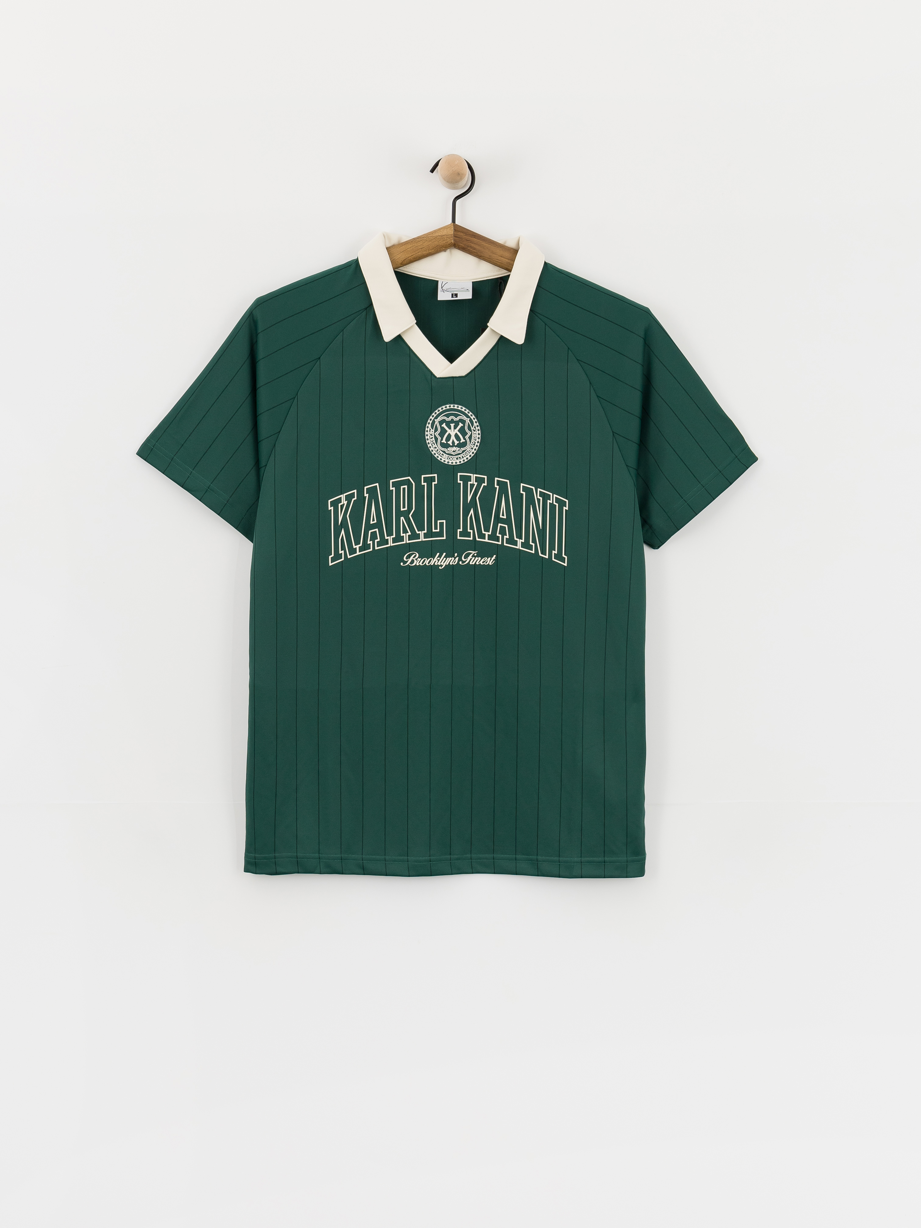 T-shirt Karl Kani Heritage Emblem Shadow Pinstripe Soccer (green)