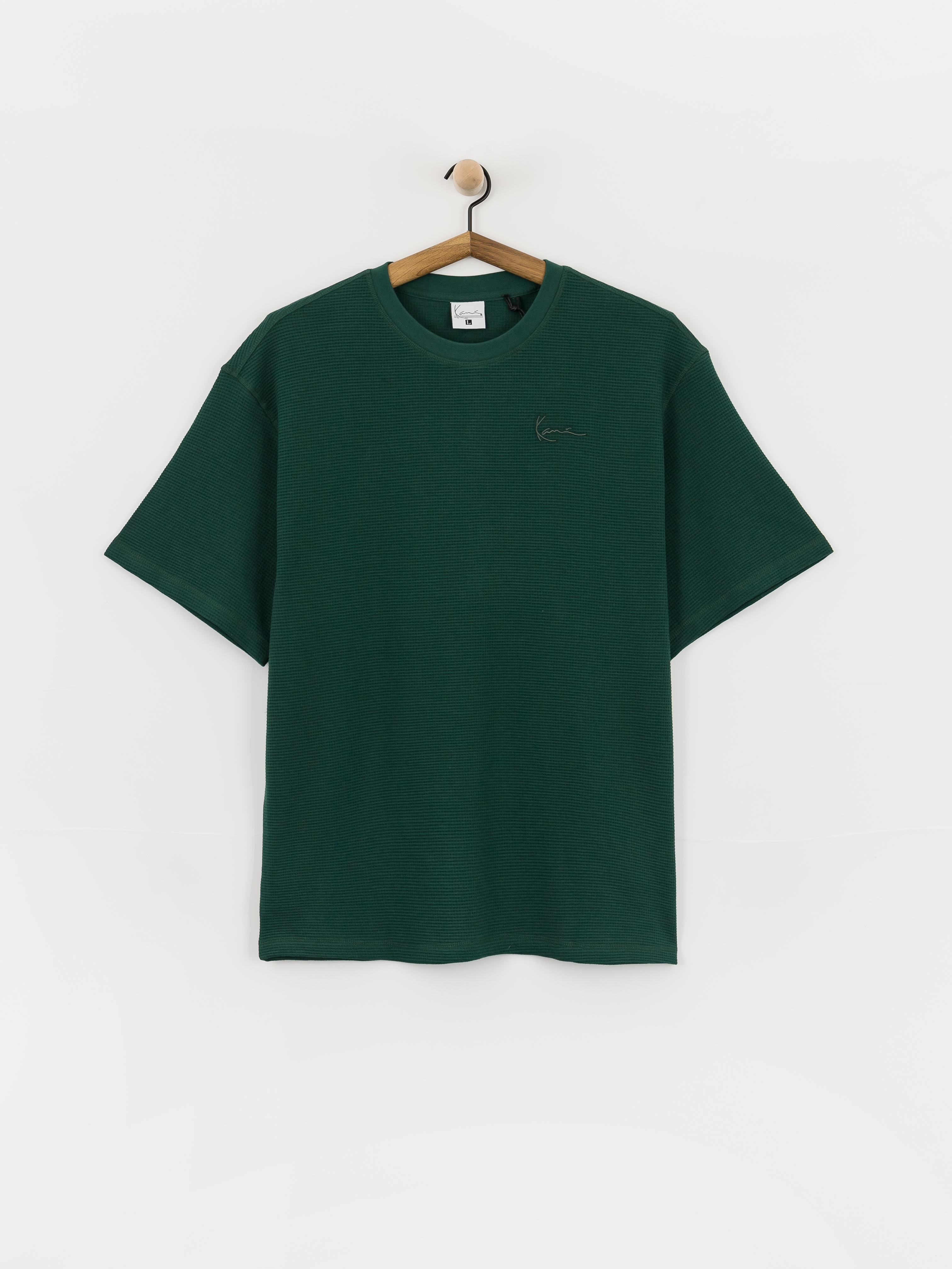 T-shirt Karl Kani Signature Waffle (green)