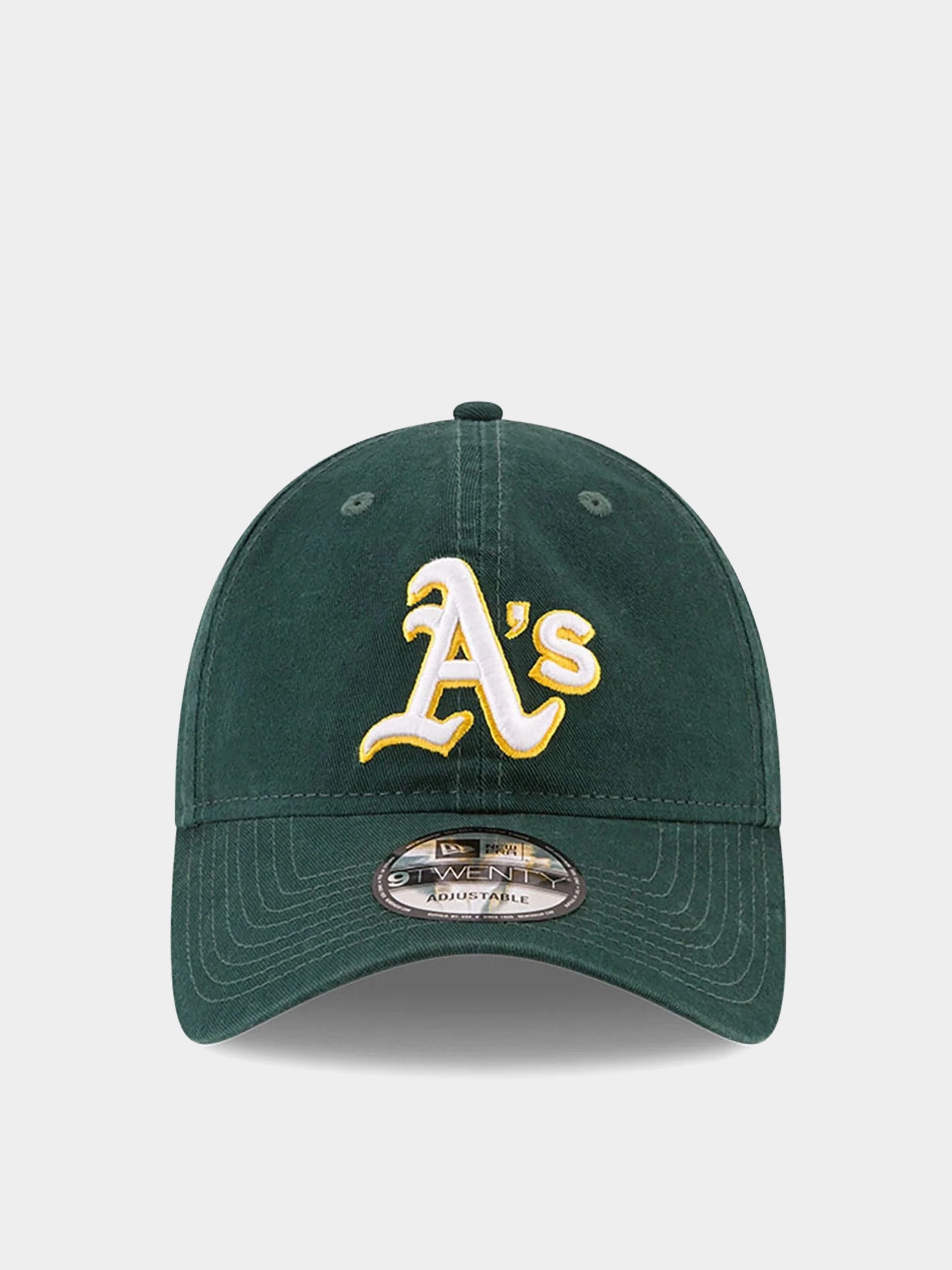 Czapka z daszkiem New Era Core Classics 9Twenty Oakland Athletics (forest green)