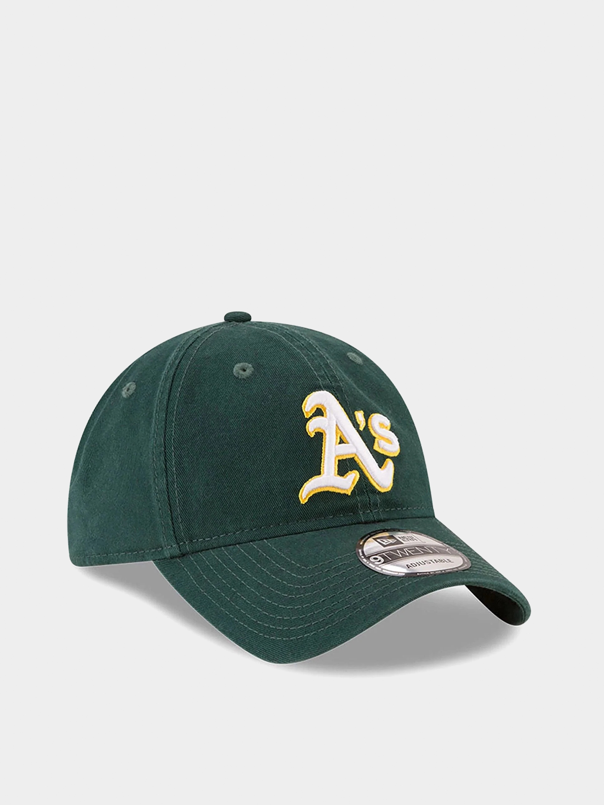 Czapka z daszkiem New Era Core Classics 9Twenty Oakland Athletics (forest green)