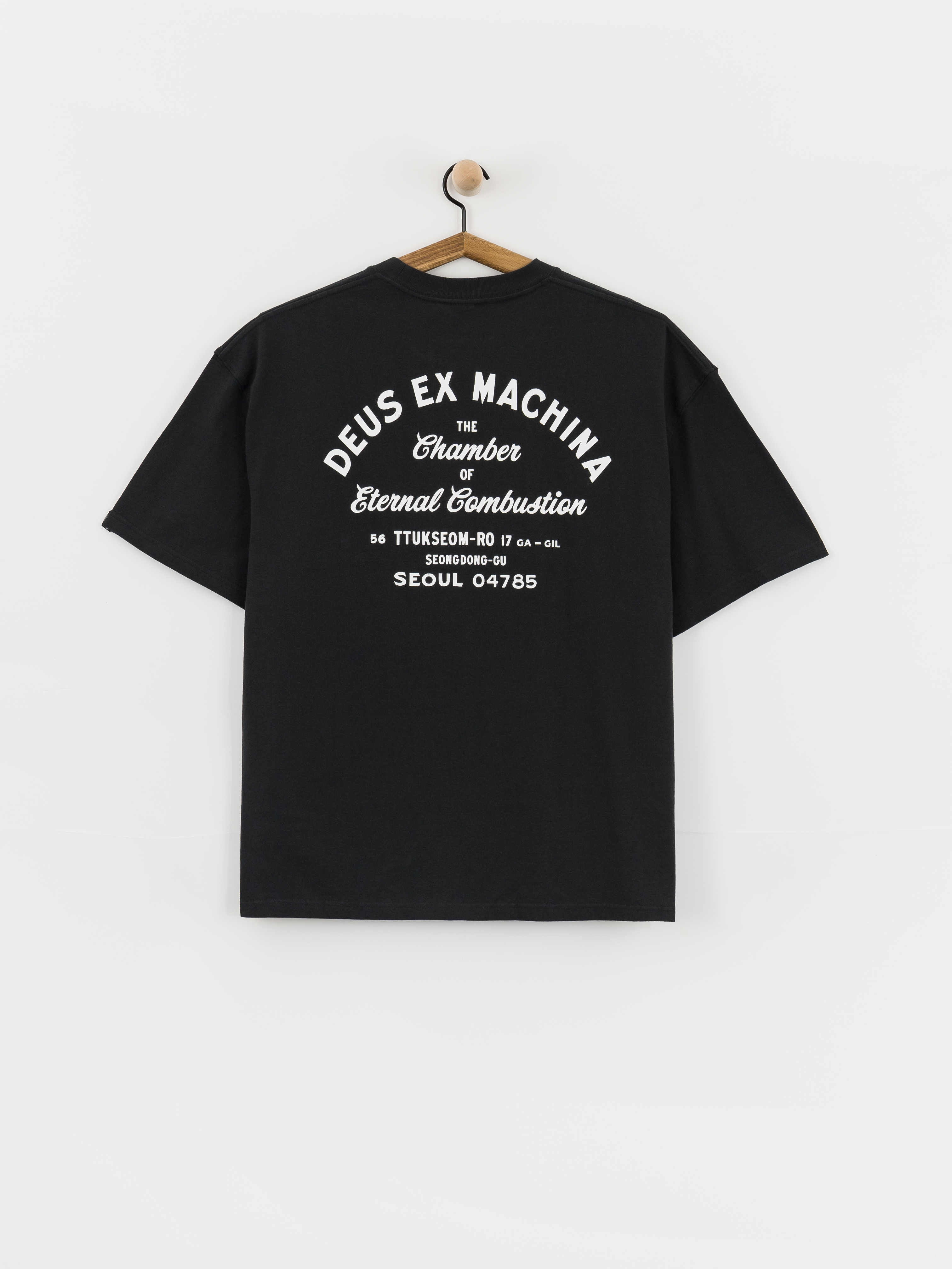 T-shirt Deus Ex Machina Seoul Sign (black)