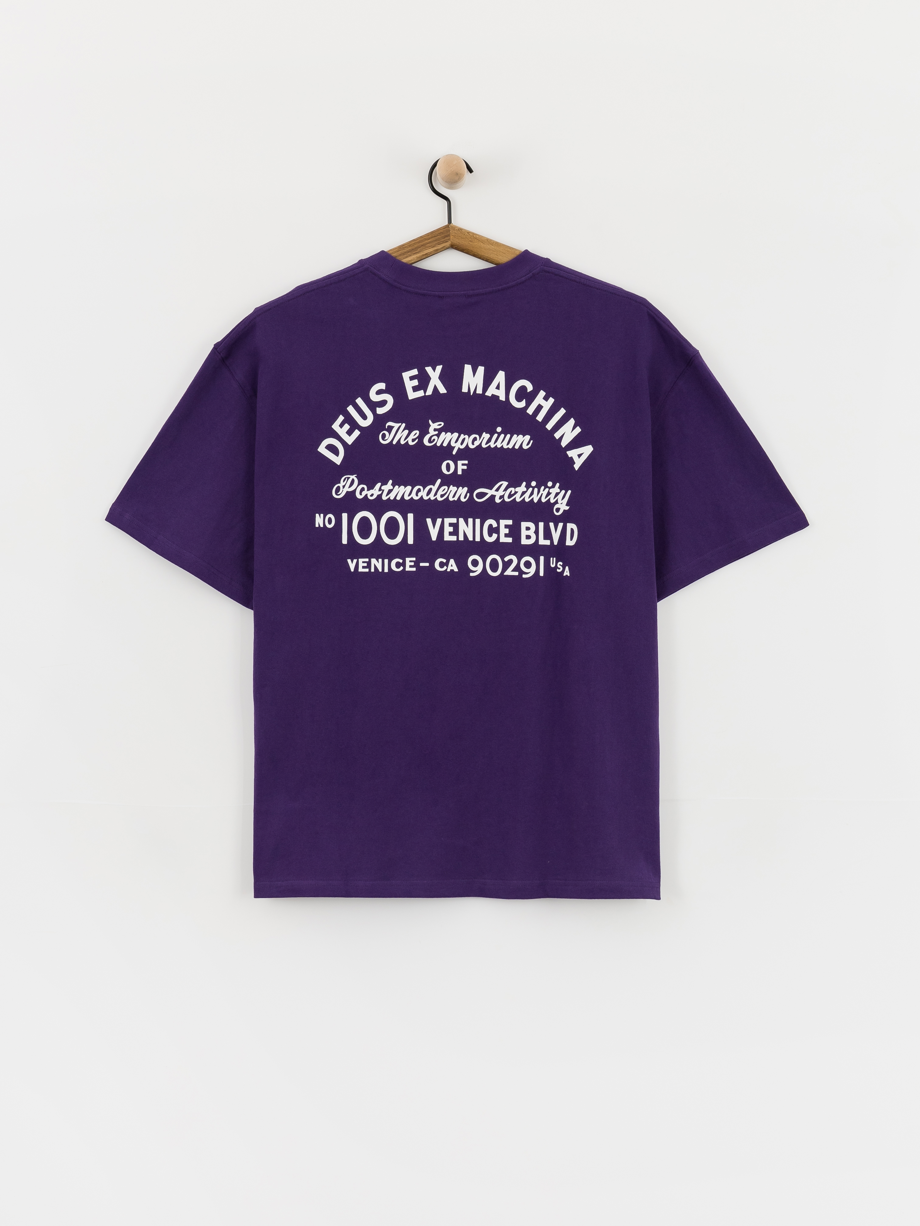 T-shirt Deus Ex Machina Venice Sign (violet indigo)