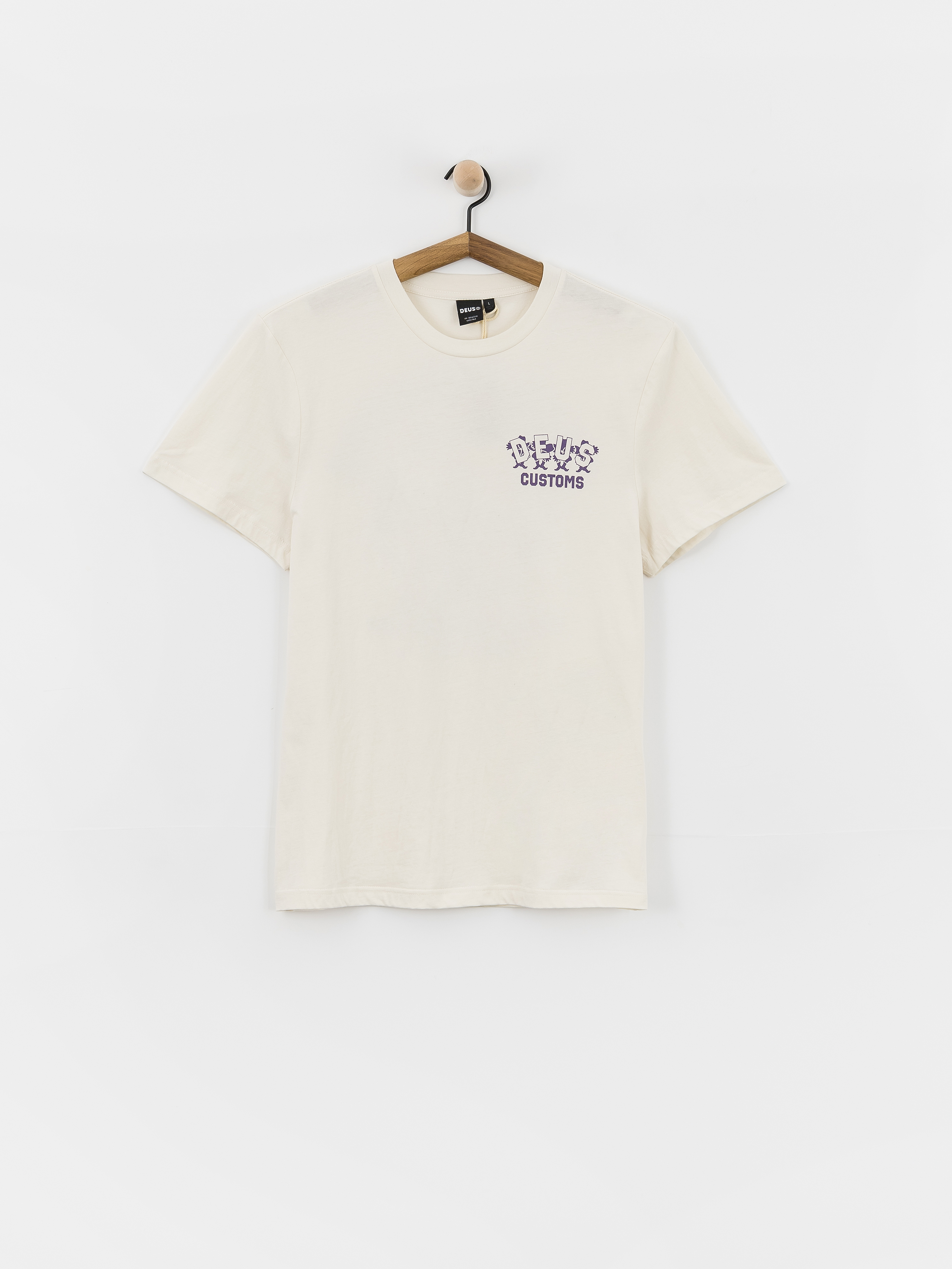 T-shirt Deus Ex Machina Fancy Pansy (vintage white)