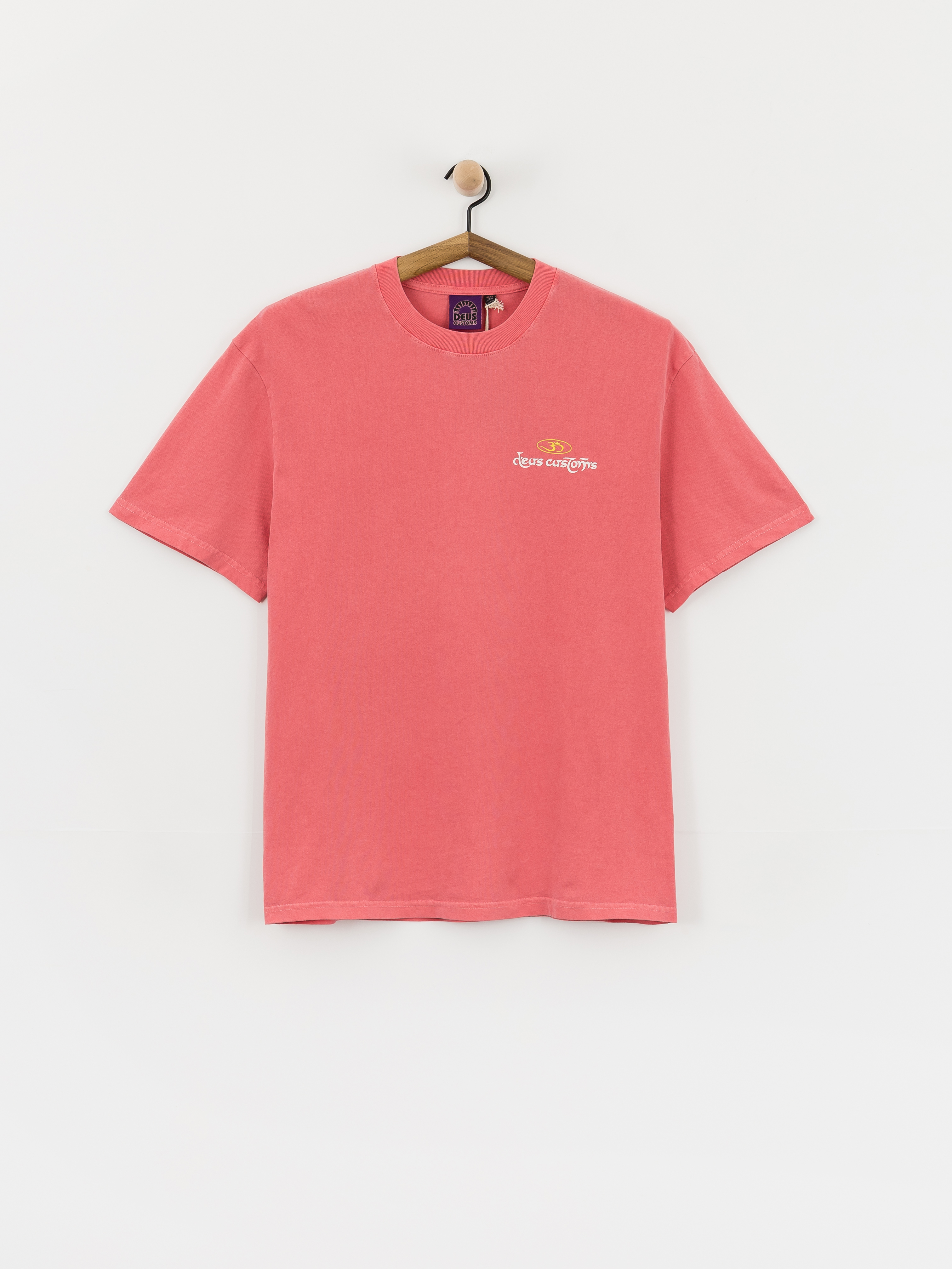 T-shirt Deus Ex Machina Out Of Reach (melon red)