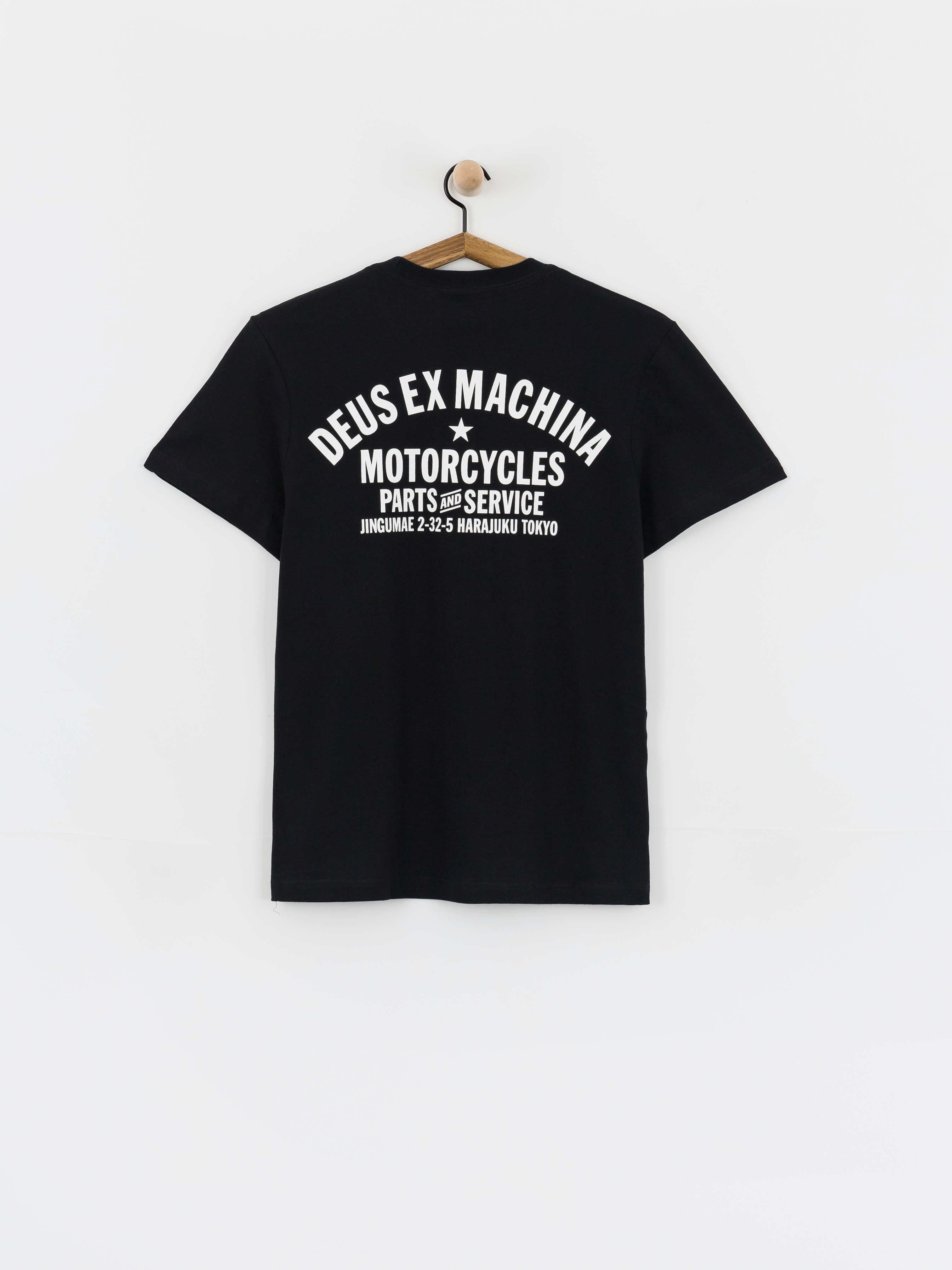 T-shirt Deus Ex Machina Harajuku Address (black)