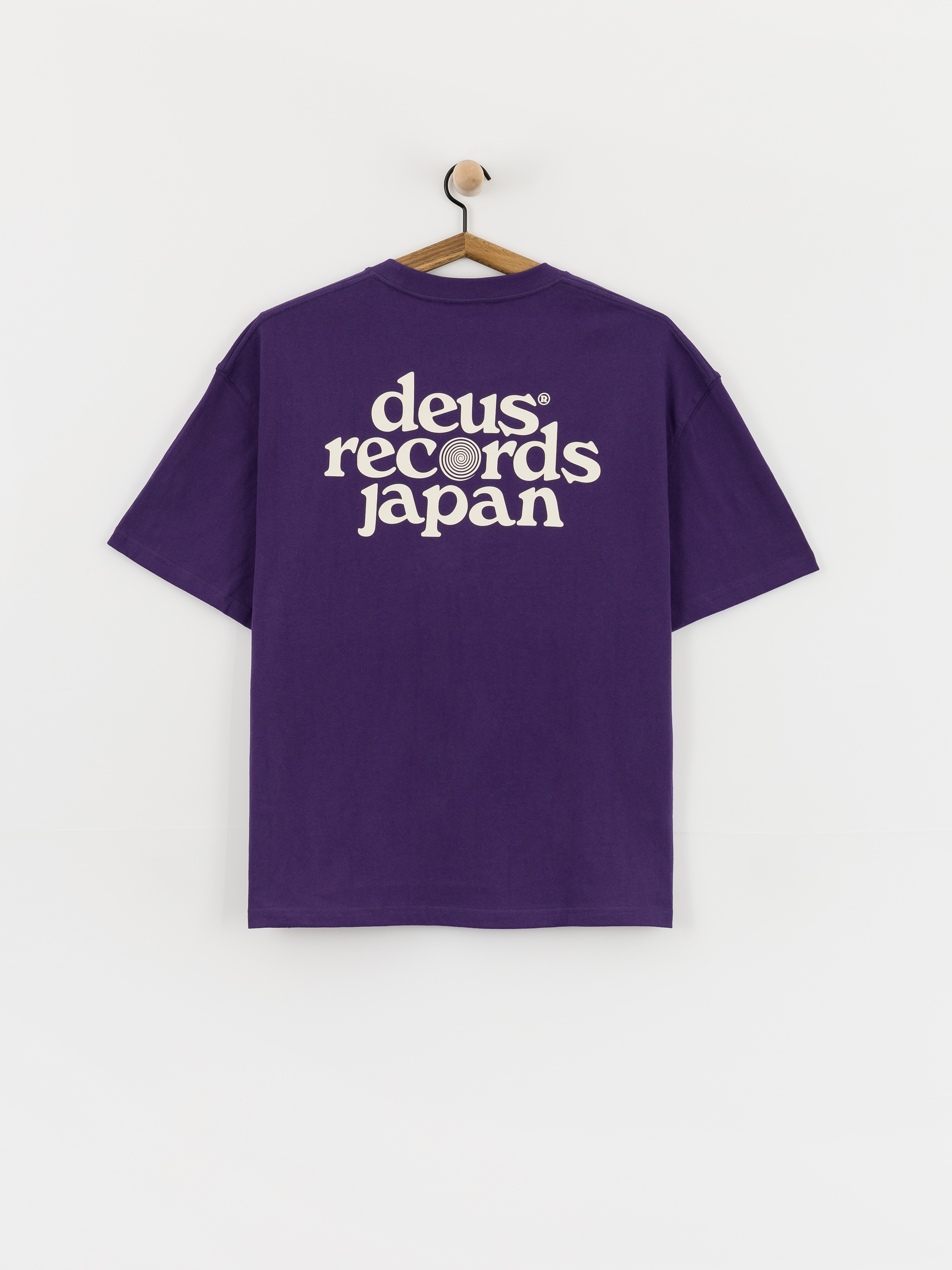 T-shirt Deus Ex Machina Strata (violet indigo)