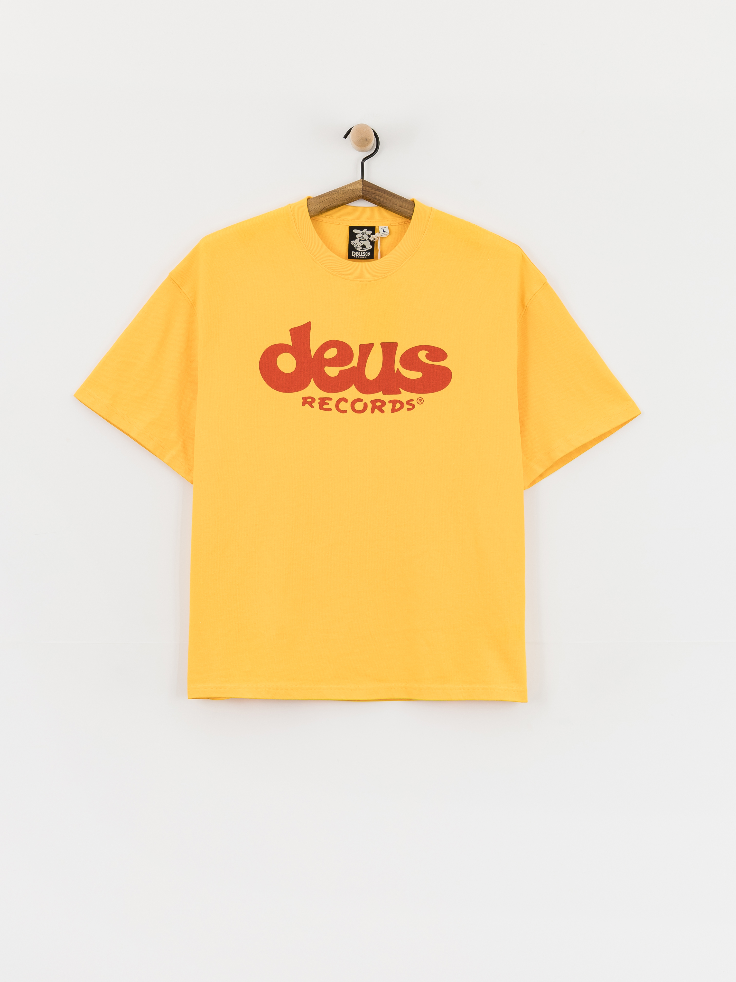 T-shirt Deus Ex Machina Smile (citrus yellow)