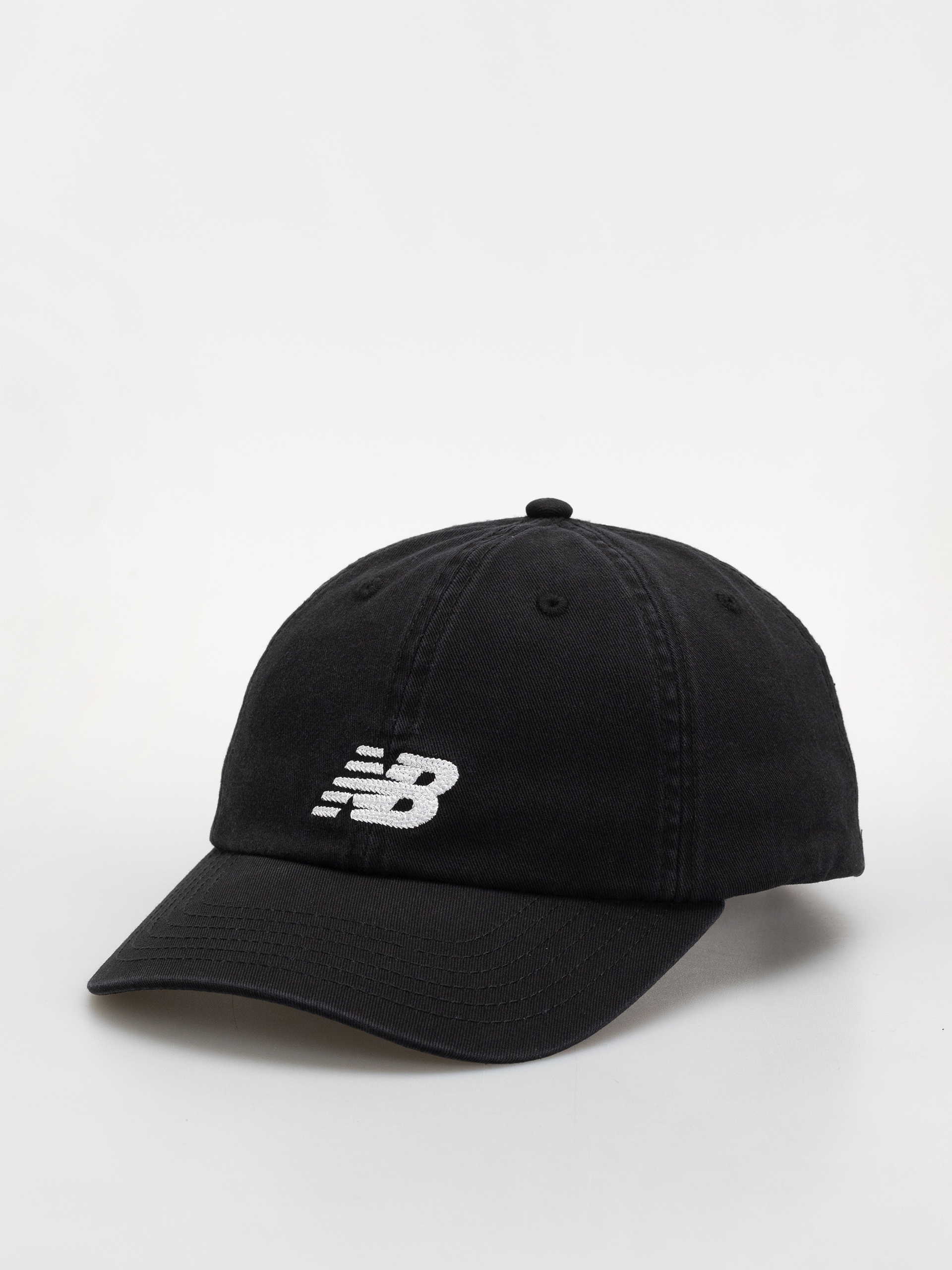 Czapka z daszkiem New Balance 6 Panel Chain Stitch Logo (black)