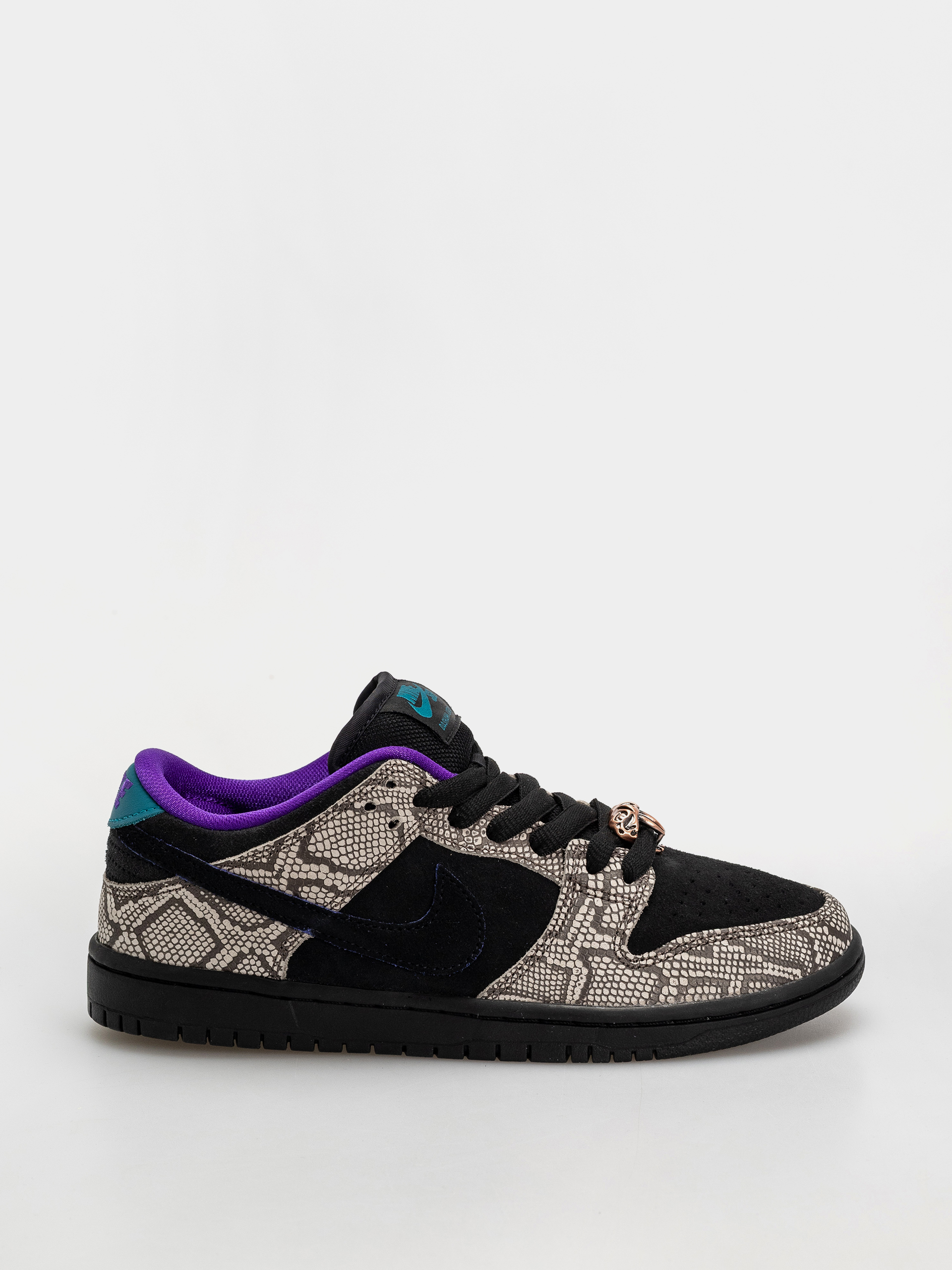 Buty Nike SB Dunk Low Pro (string/black bright spruce fierce purple)