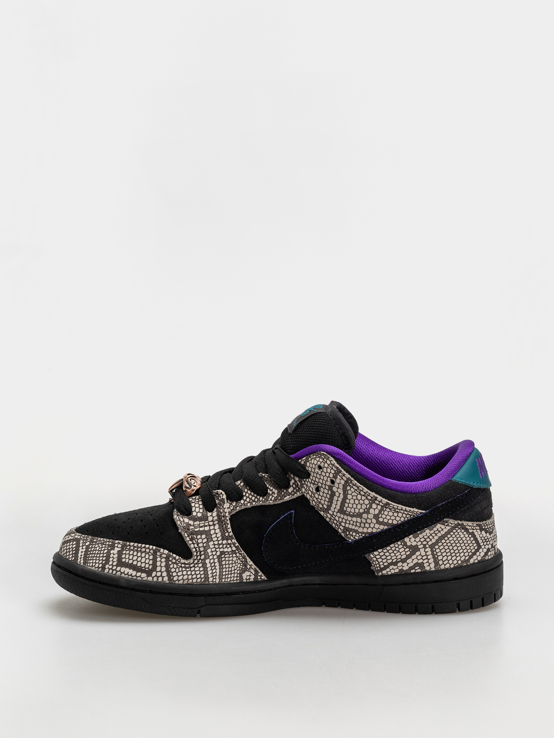 Buty Nike SB Dunk Low Pro (string/black bright spruce fierce purple)
