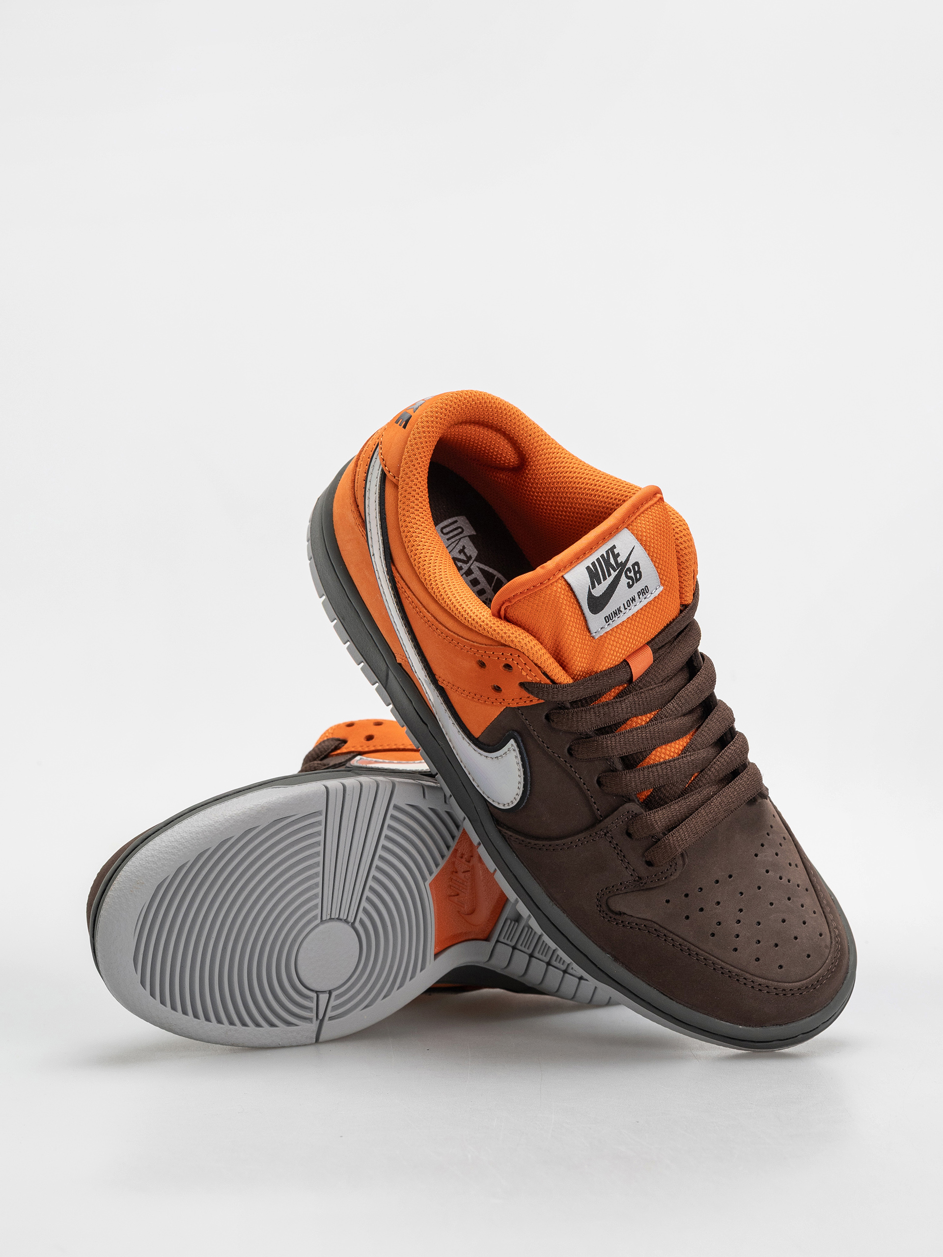 Buty Nike SB Dunk Low Pro (safety orange/wolf grey baroque brown)