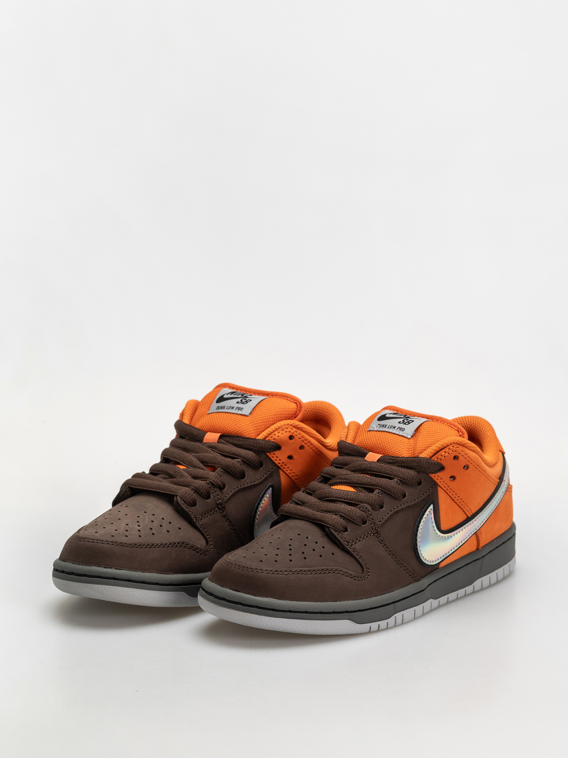 Buty Nike SB Dunk Low Pro (safety orange/wolf grey baroque brown)