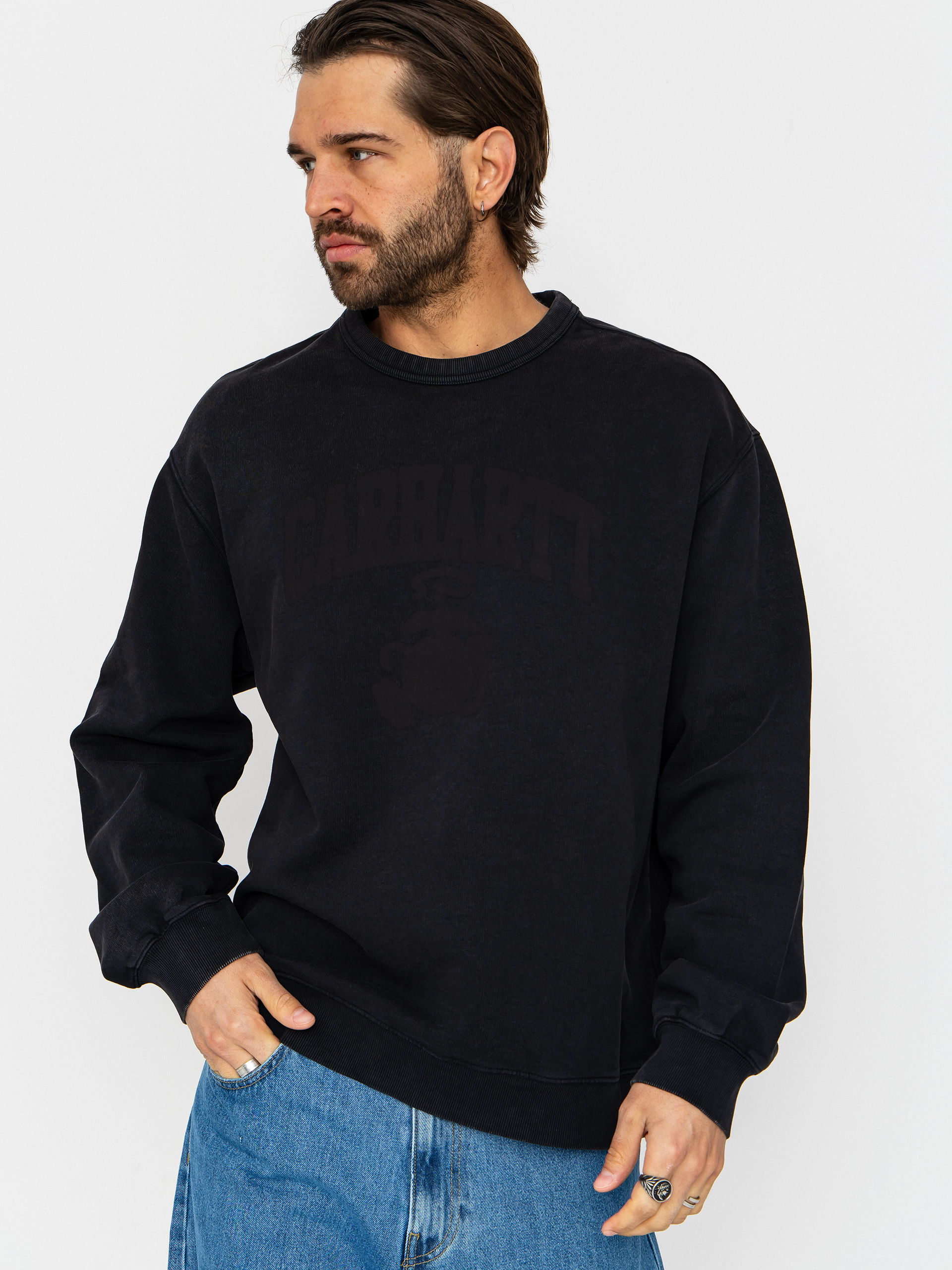 Bluza Carhartt WIP Faded Pond Corps (black)
