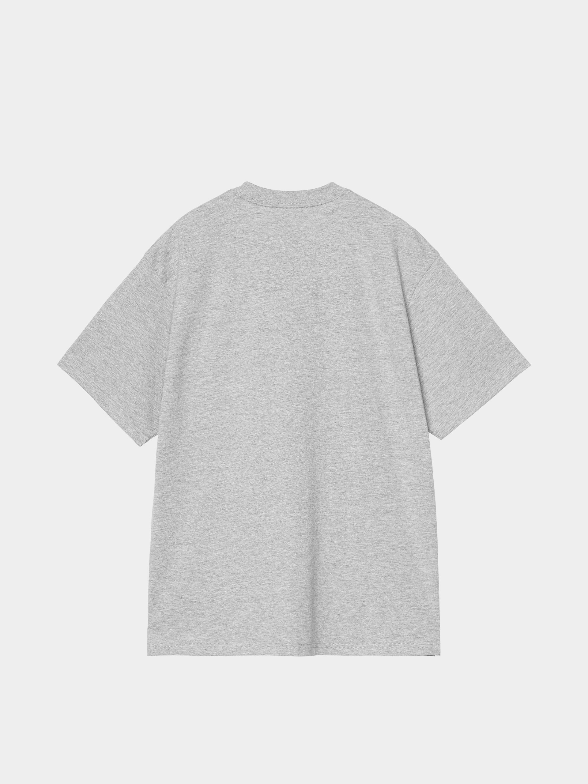 T-shirt Carhartt WIP Madison (grey heather/white)