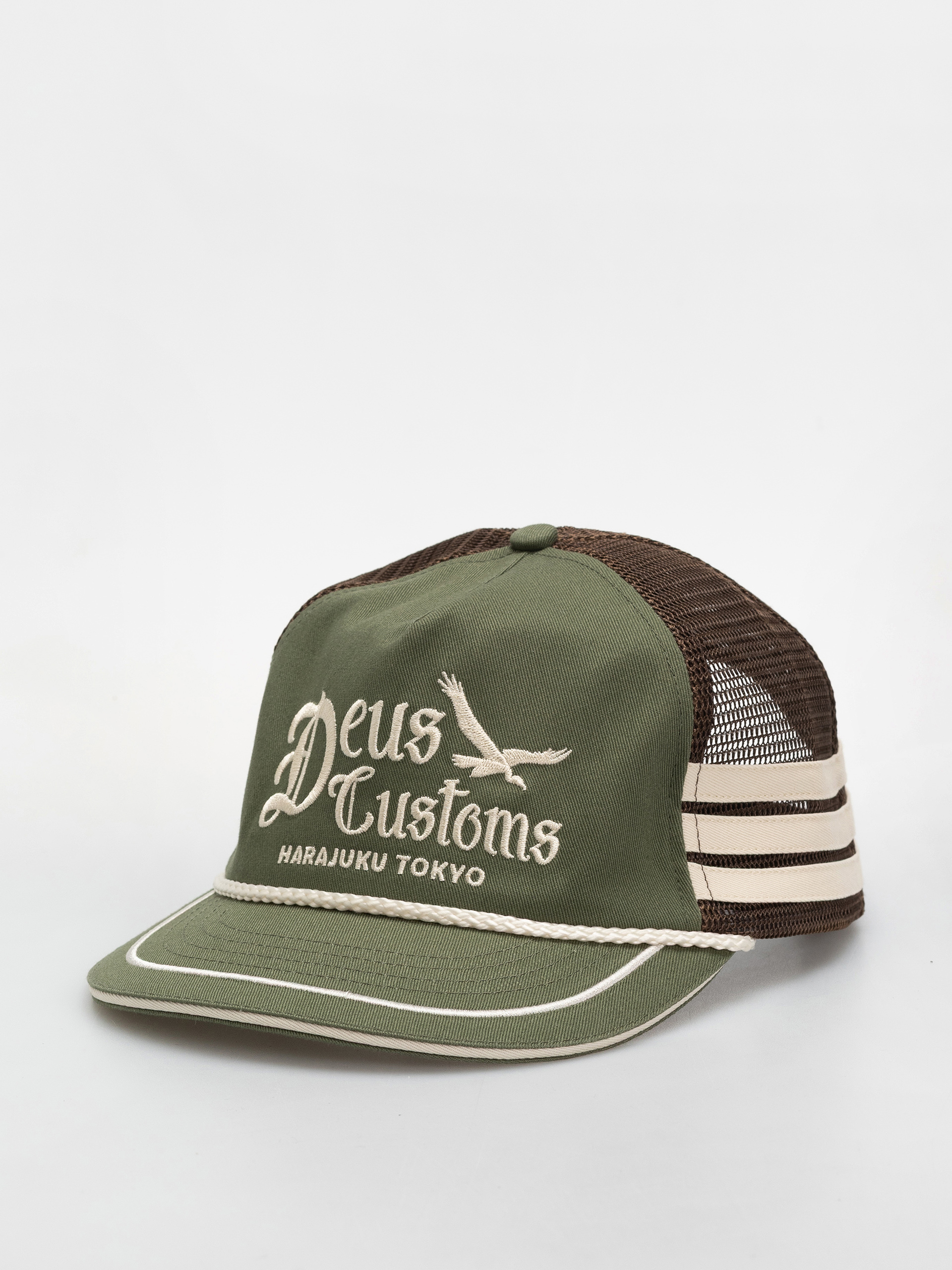 Czapka z daszkiem Deus Ex Machina Beep Beep Trucker (pine green)