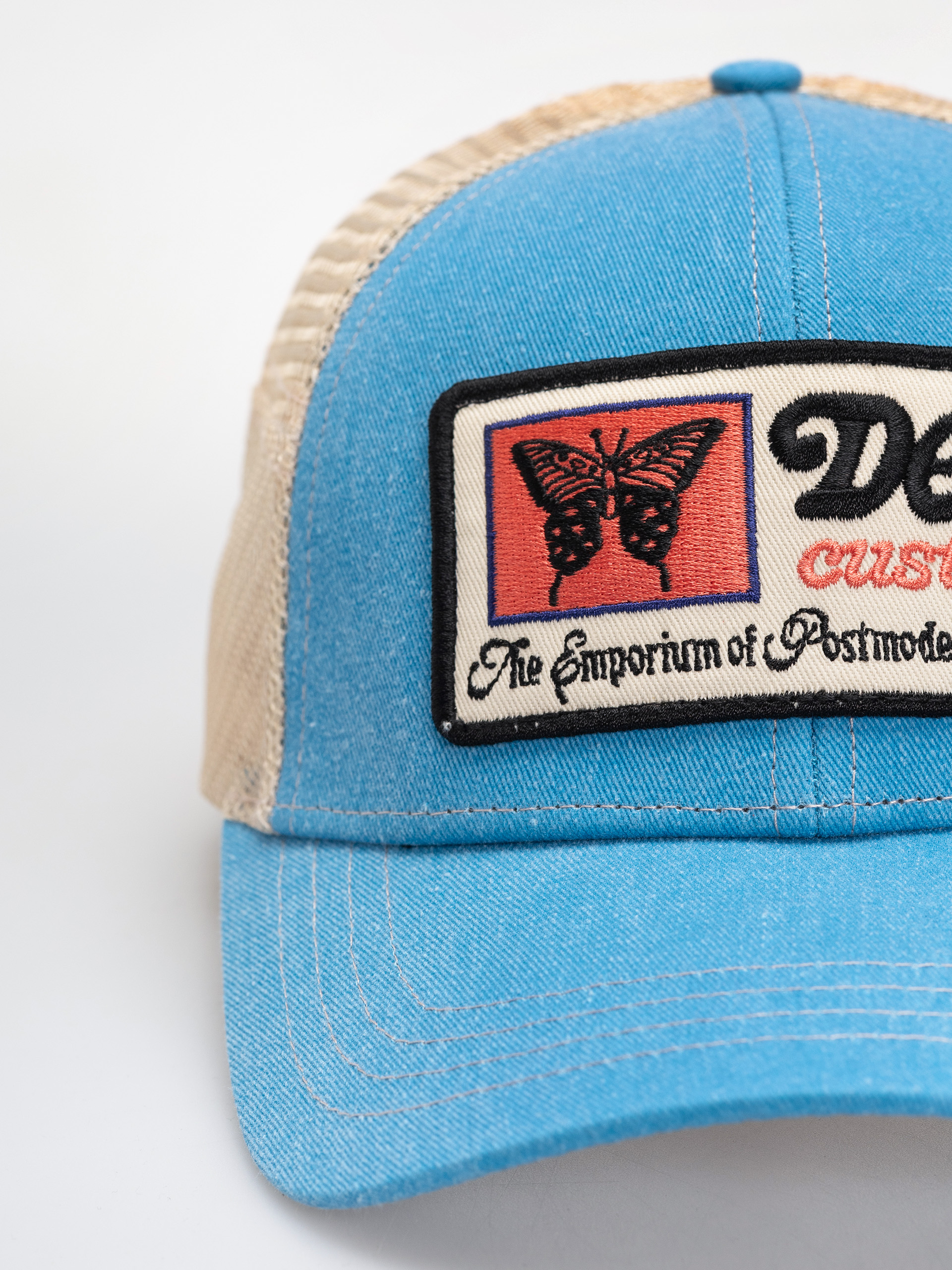 Czapka z daszkiem Deus Ex Machina Slapstick Trucker (bonnie blue)