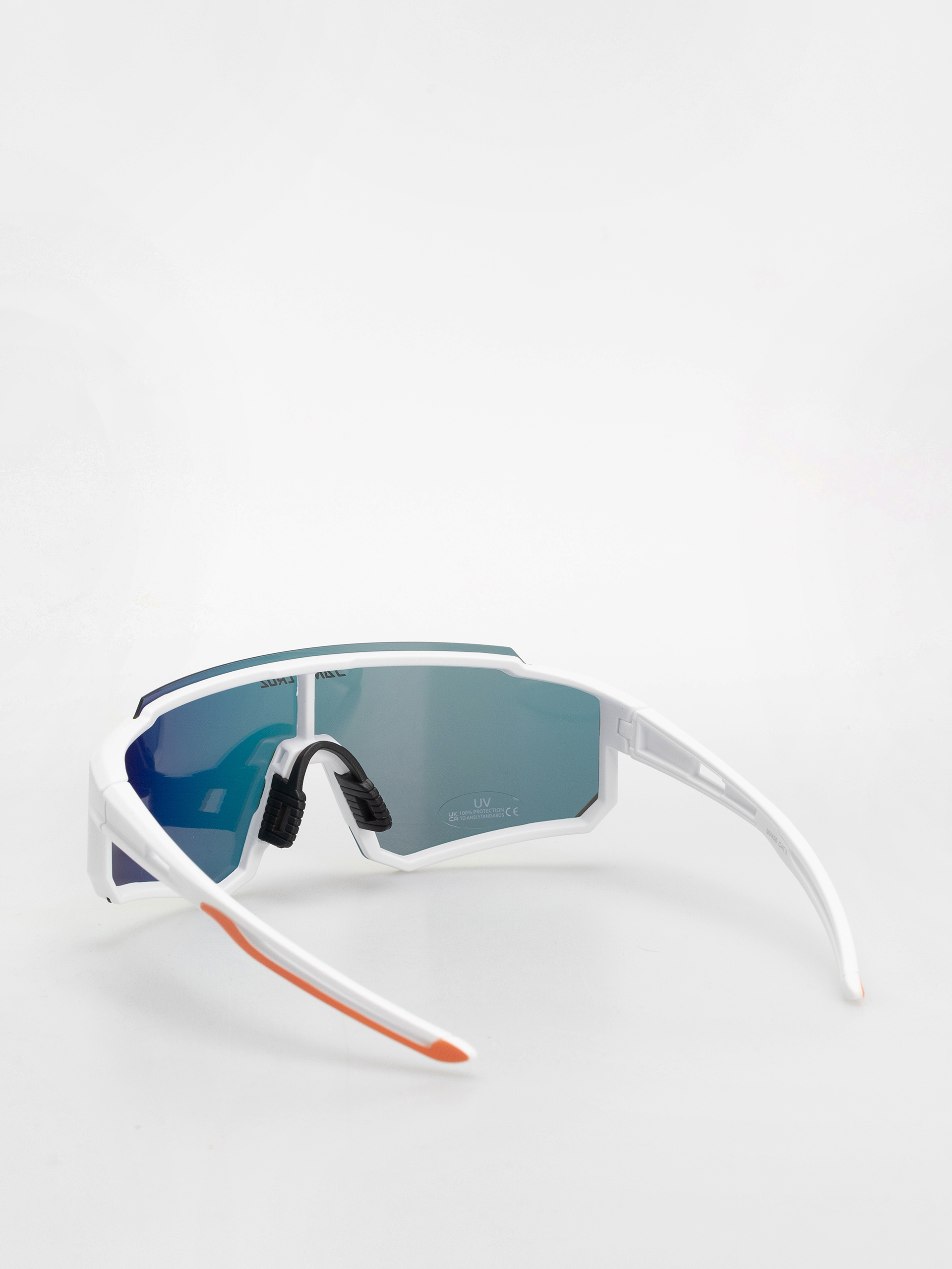 Okulary przeciwsłoneczne Santa Cruz Strip Racer (white orange/red)