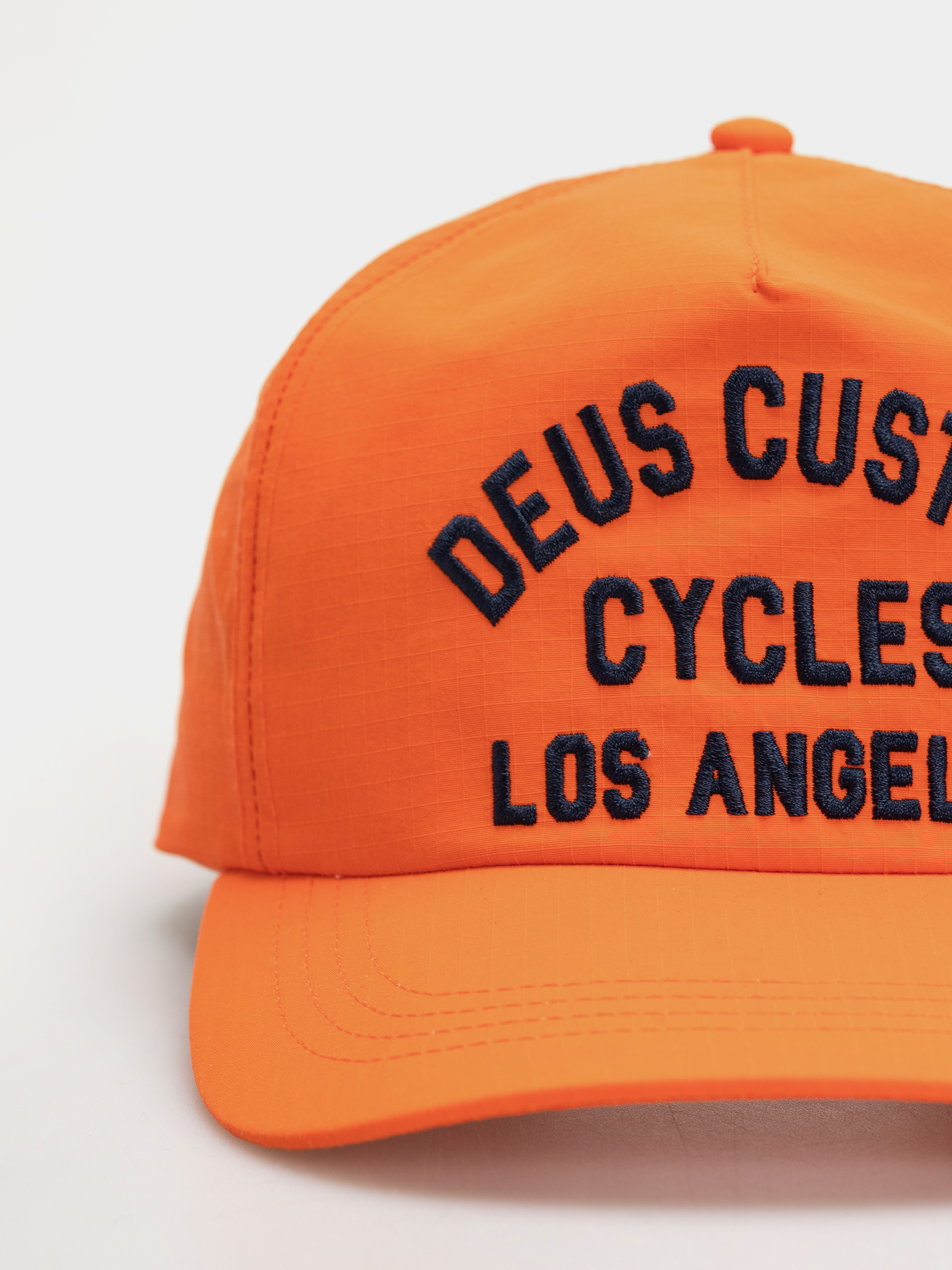 Czapka z daszkiem Deus Ex Machina LA Ripstop (flame orange)