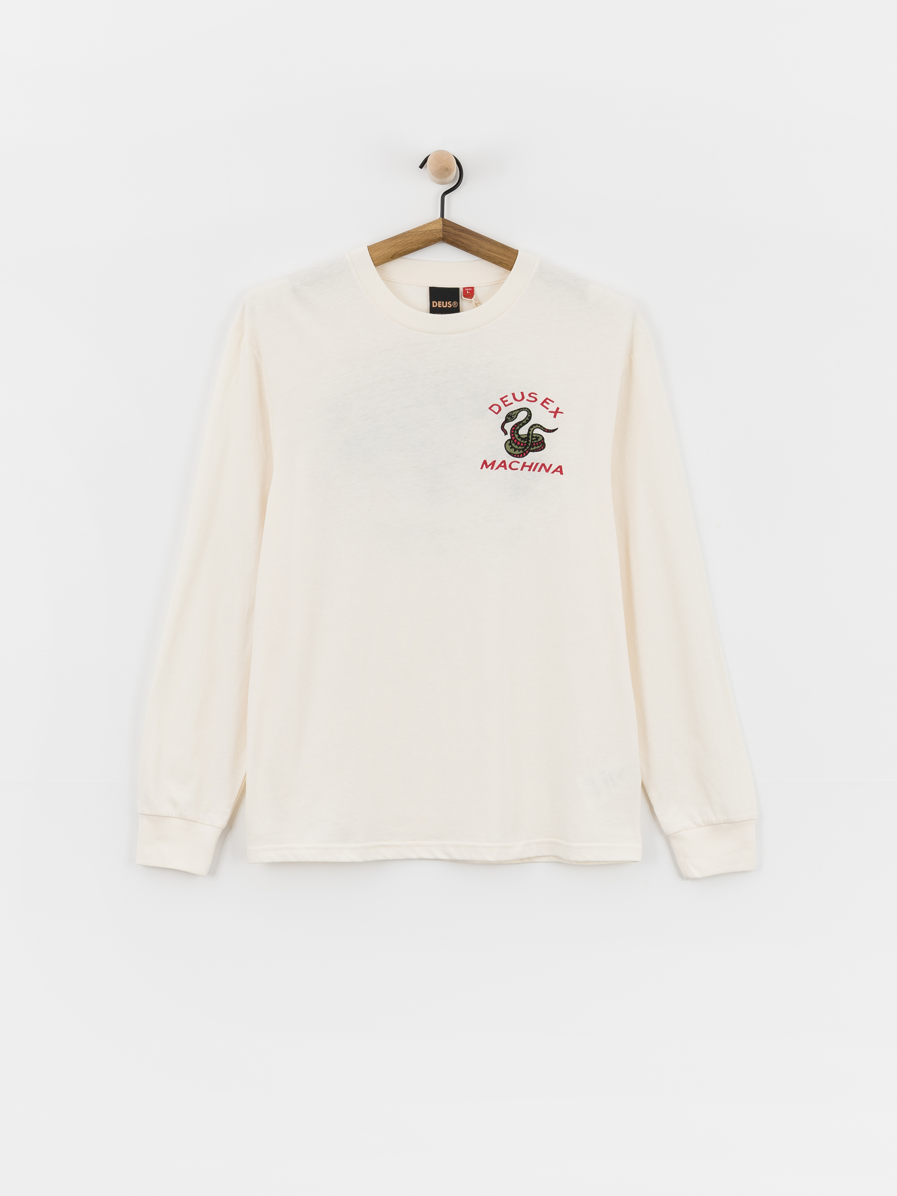 Longsleeve Deus Ex Machina Danger Noodle (dirty white)