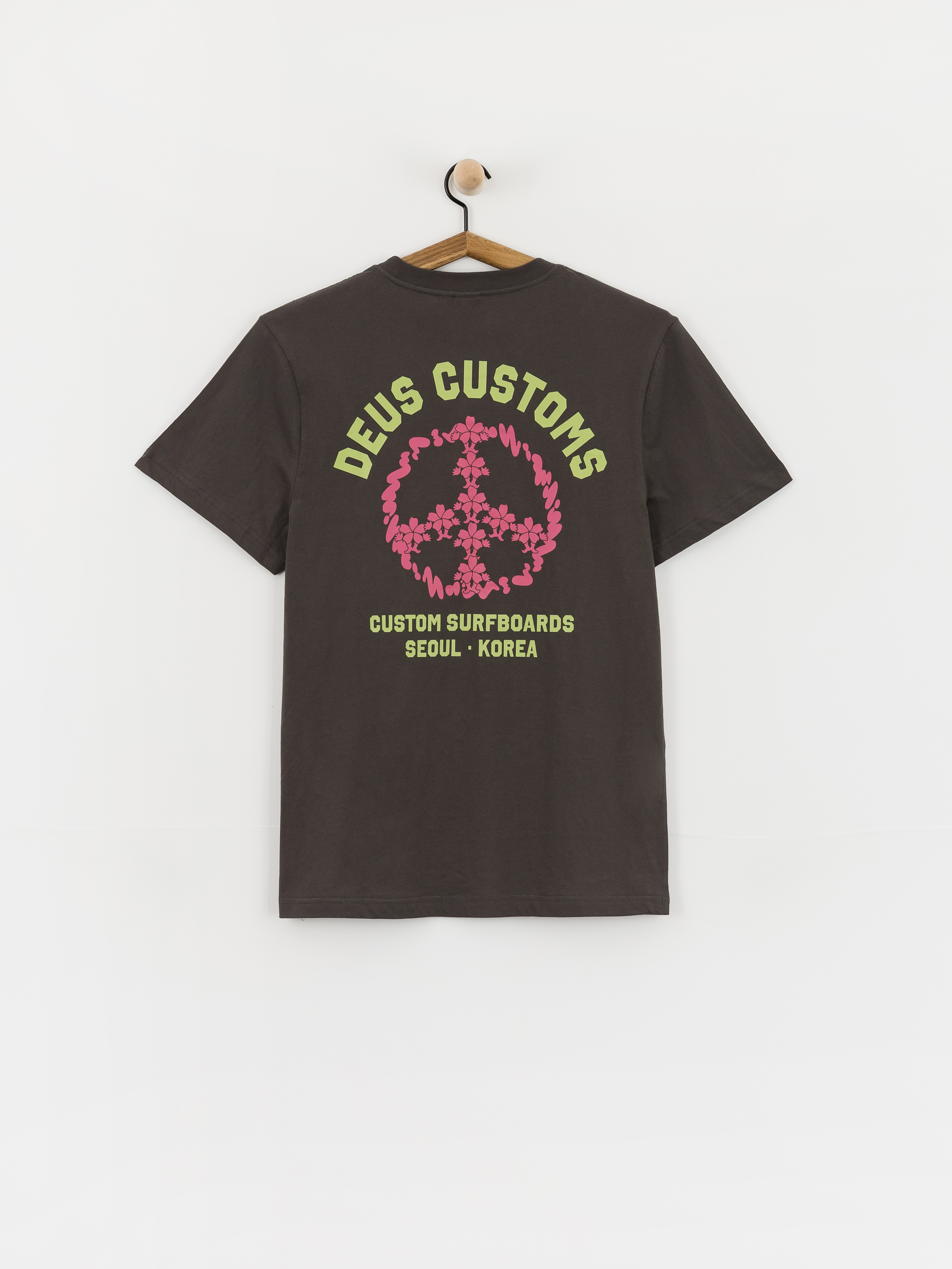 T-shirt Deus Ex Machina Fancy Pansy (anthracite)