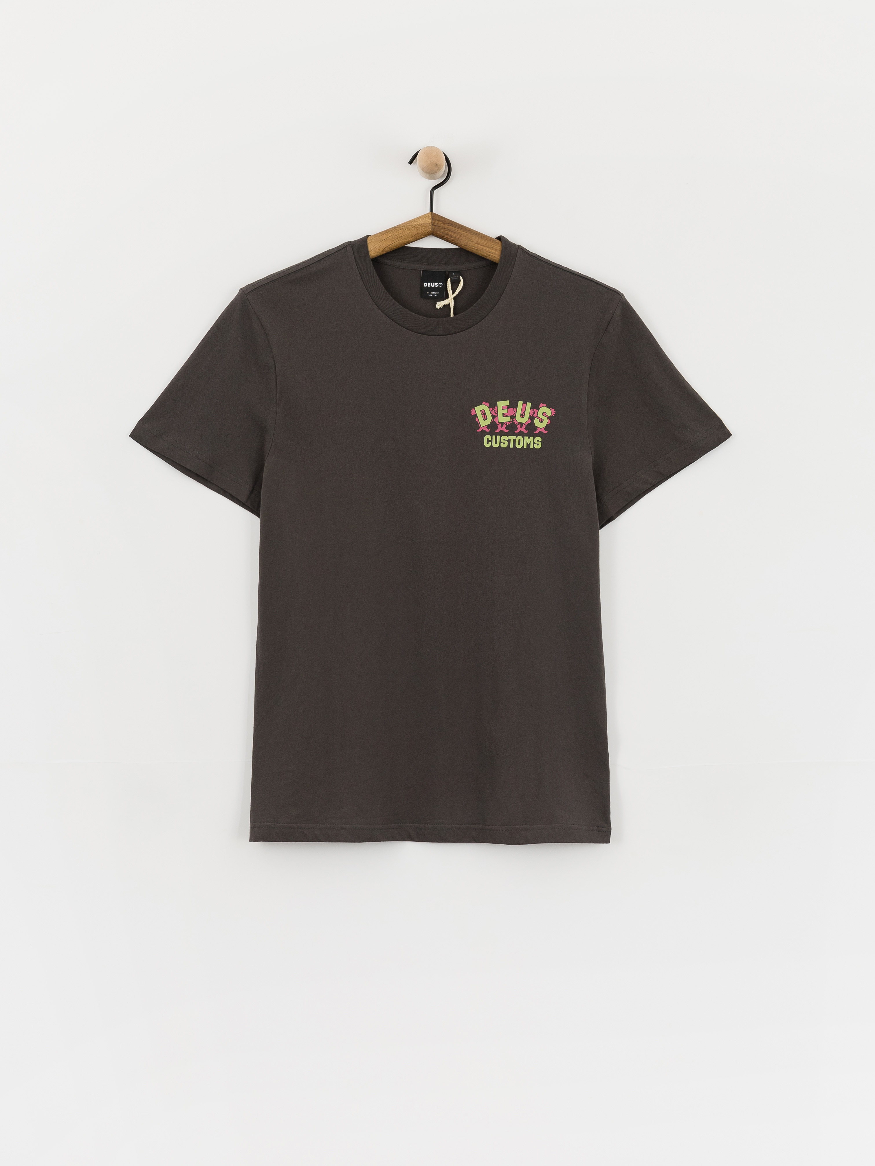 T-shirt Deus Ex Machina Fancy Pansy (anthracite)