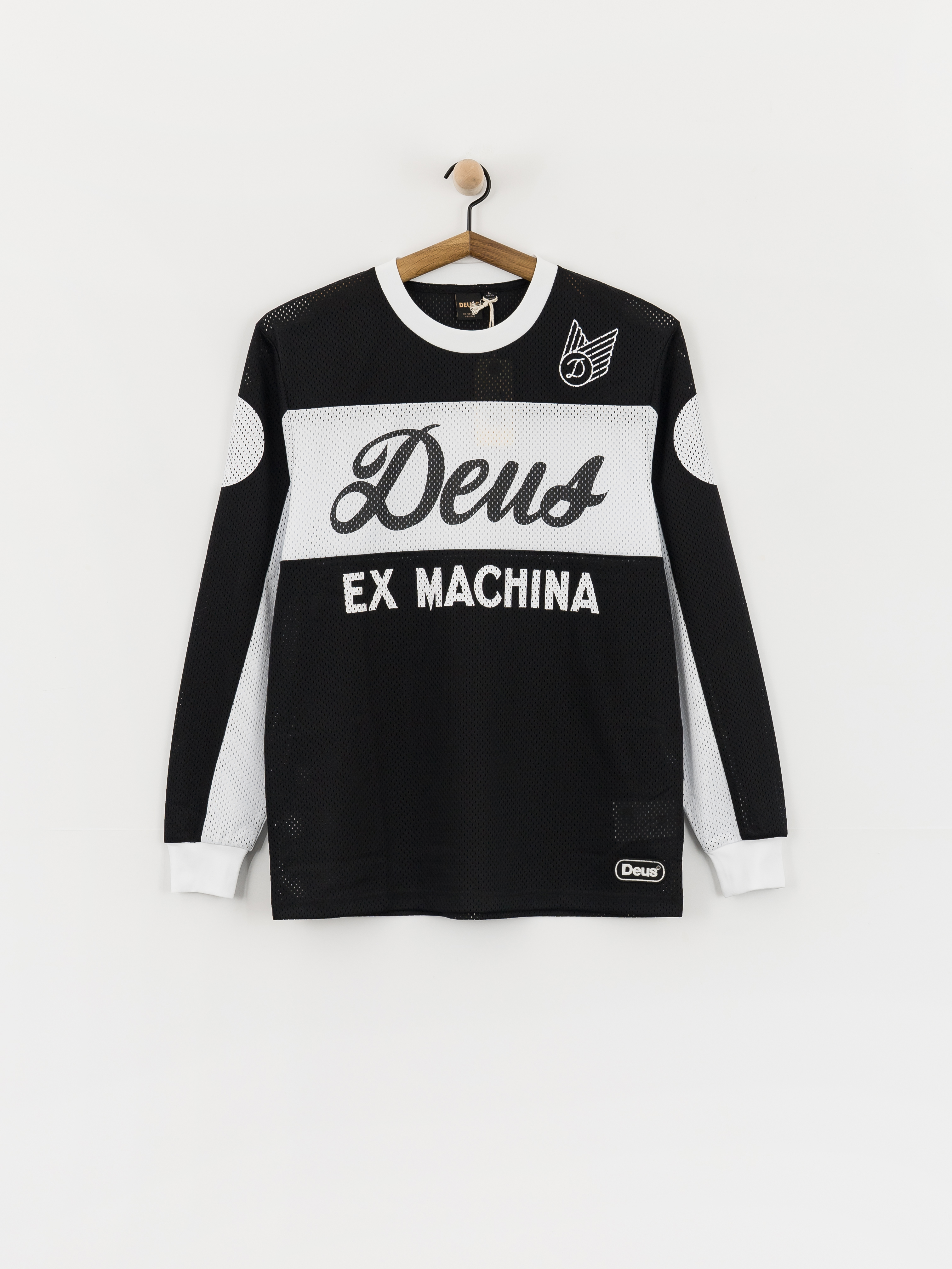 Longsleeve Deus Ex Machina Saber Moto Jersey (black)