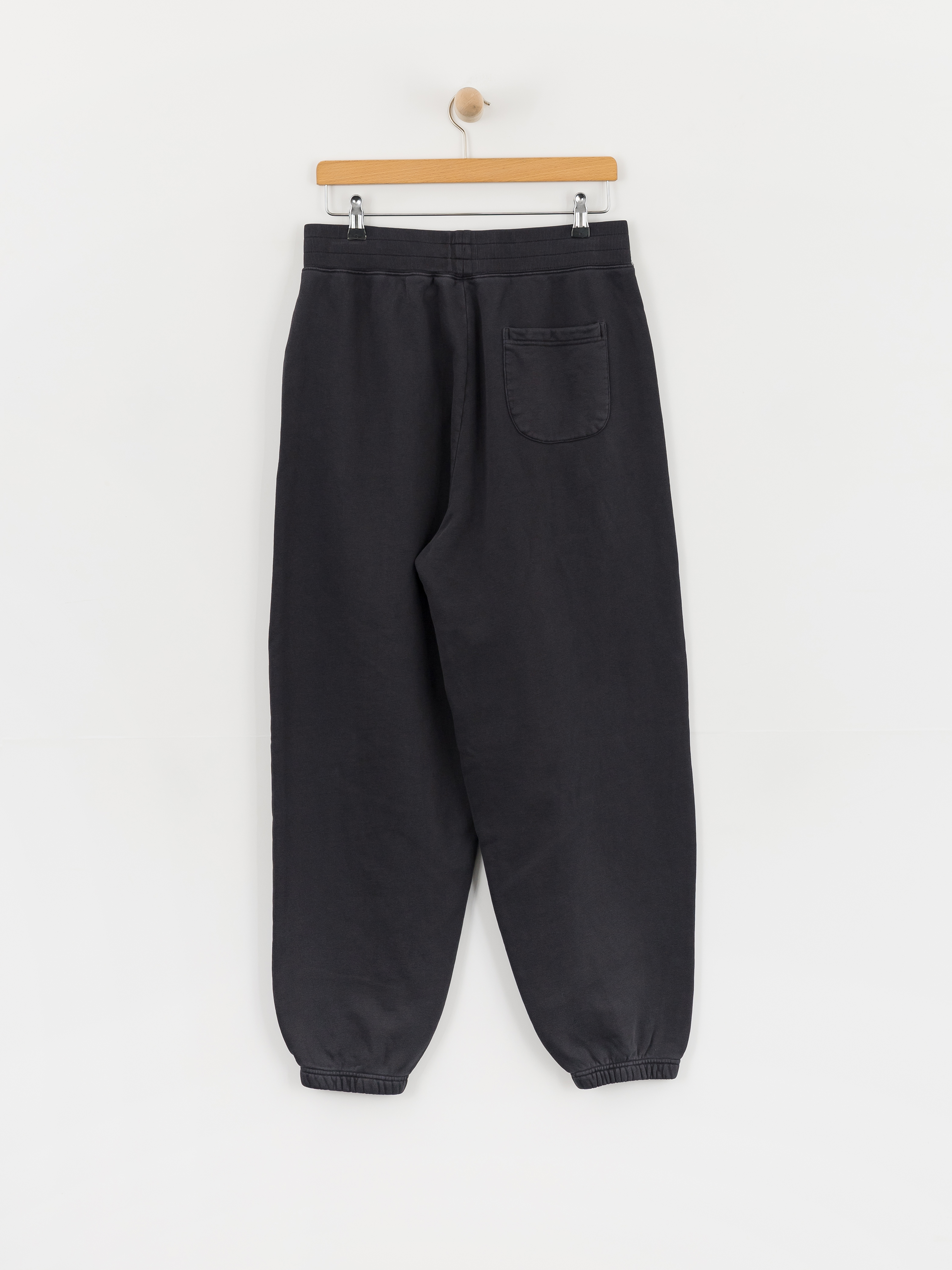 Spodnie Deus Ex Machina Shield Garment Dyed Track (black)