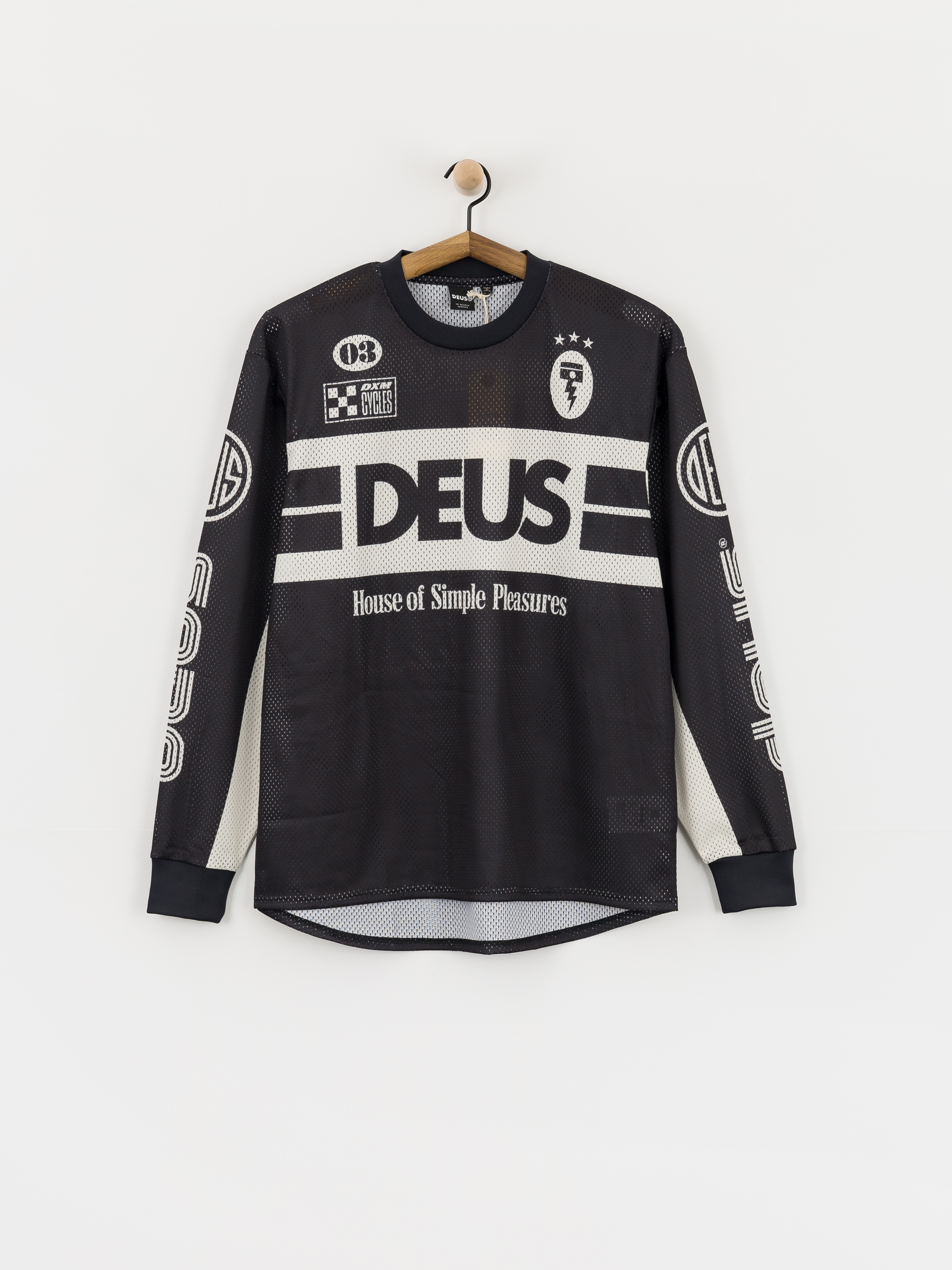 Longsleeve Deus Ex Machina Off Road Mx Jersey 2.0 (black)
