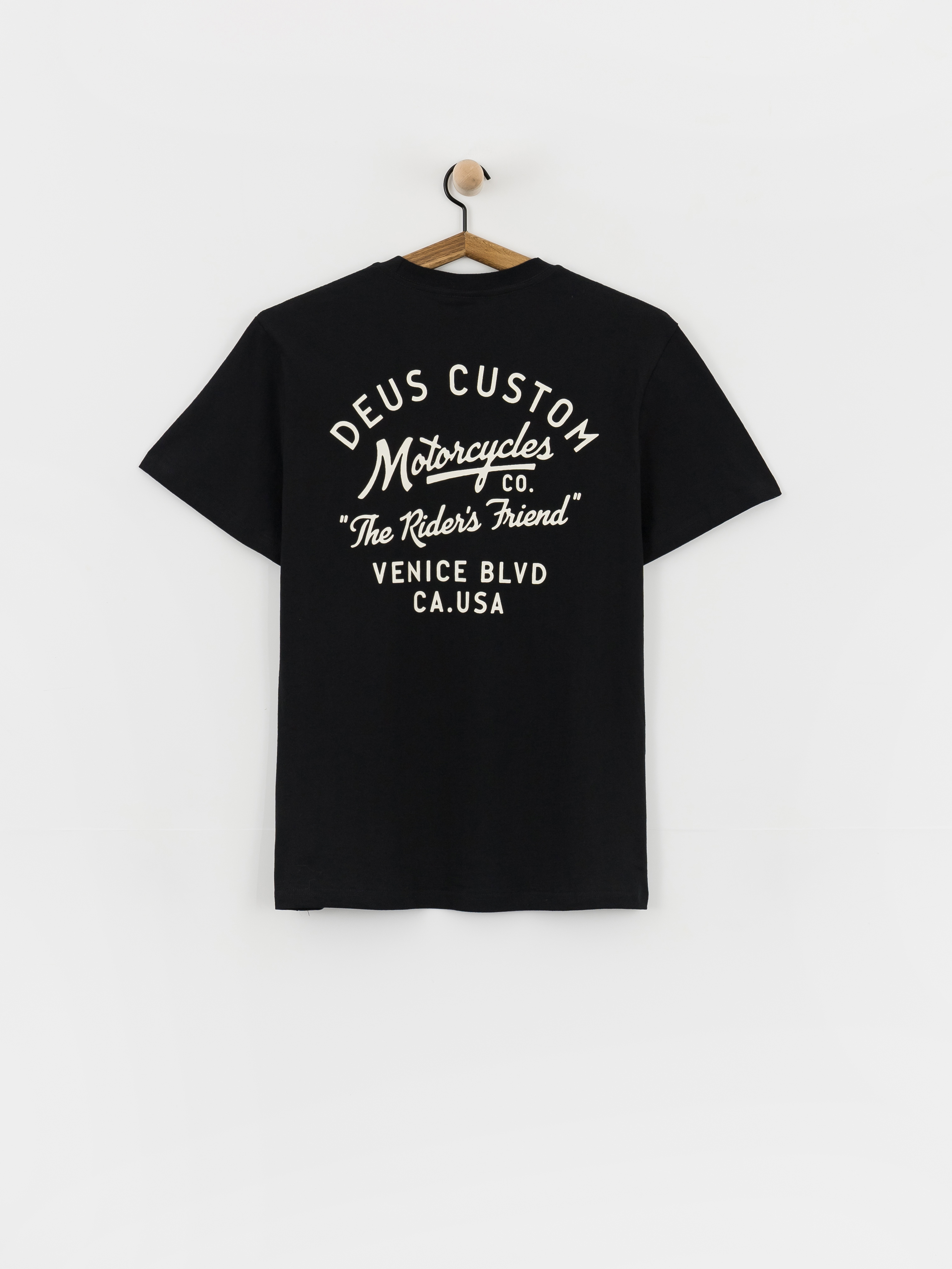 T-shirt Deus Ex Machina Camber (black)