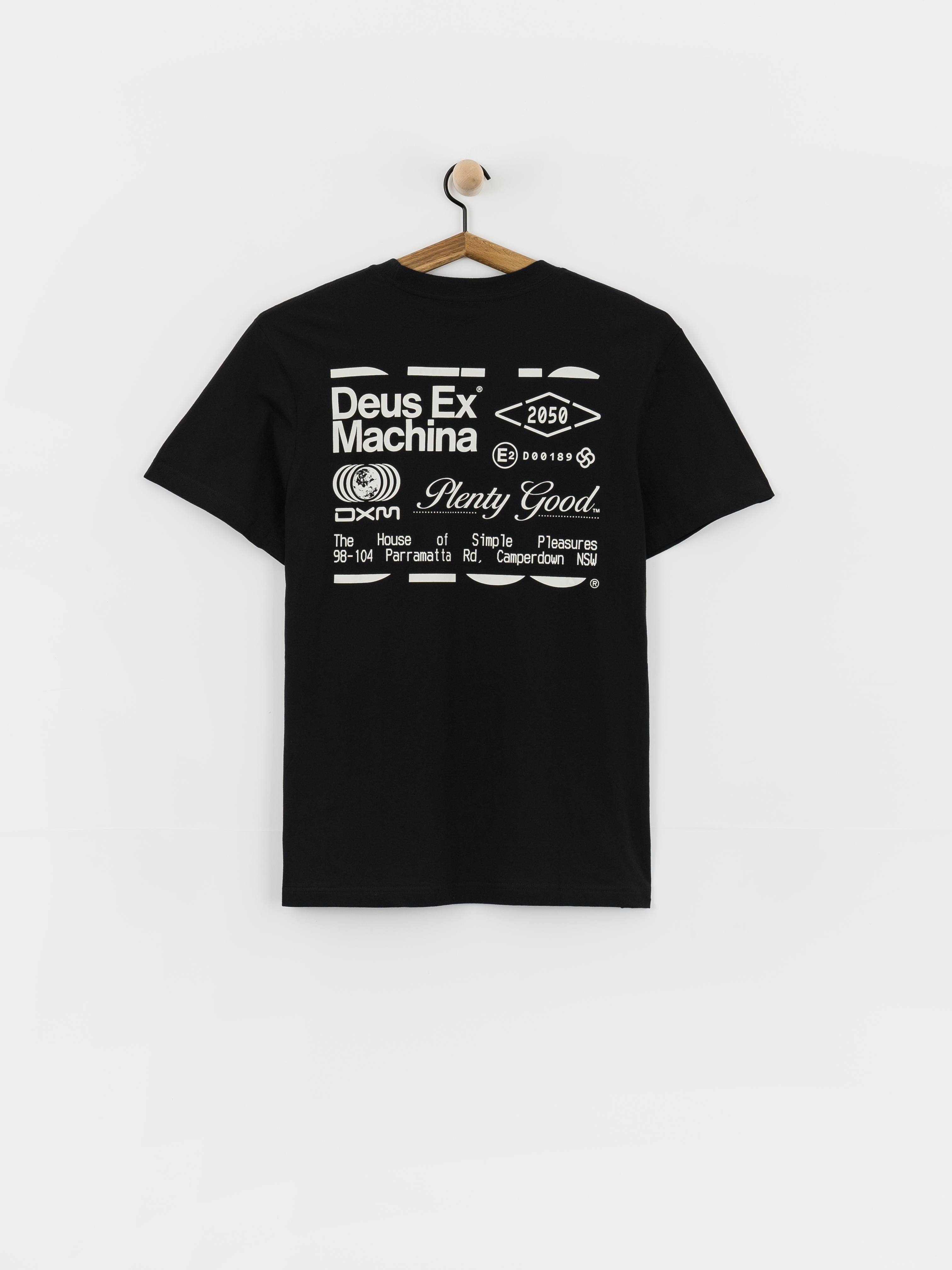 T-shirt Deus Ex Machina Plenty Good (black)