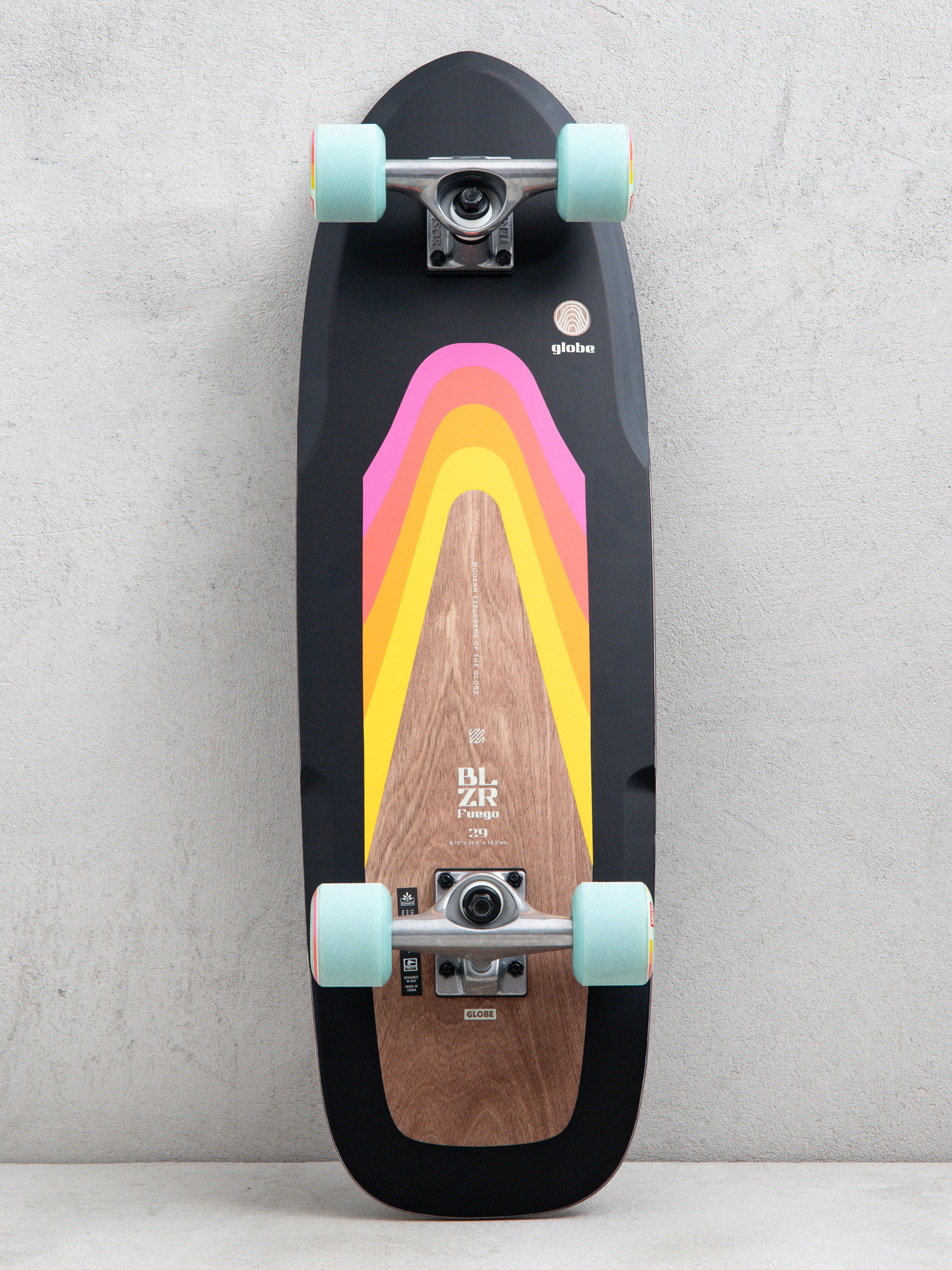 Deskorolka cruiser Globe Blazer Fuego 29 (flare)