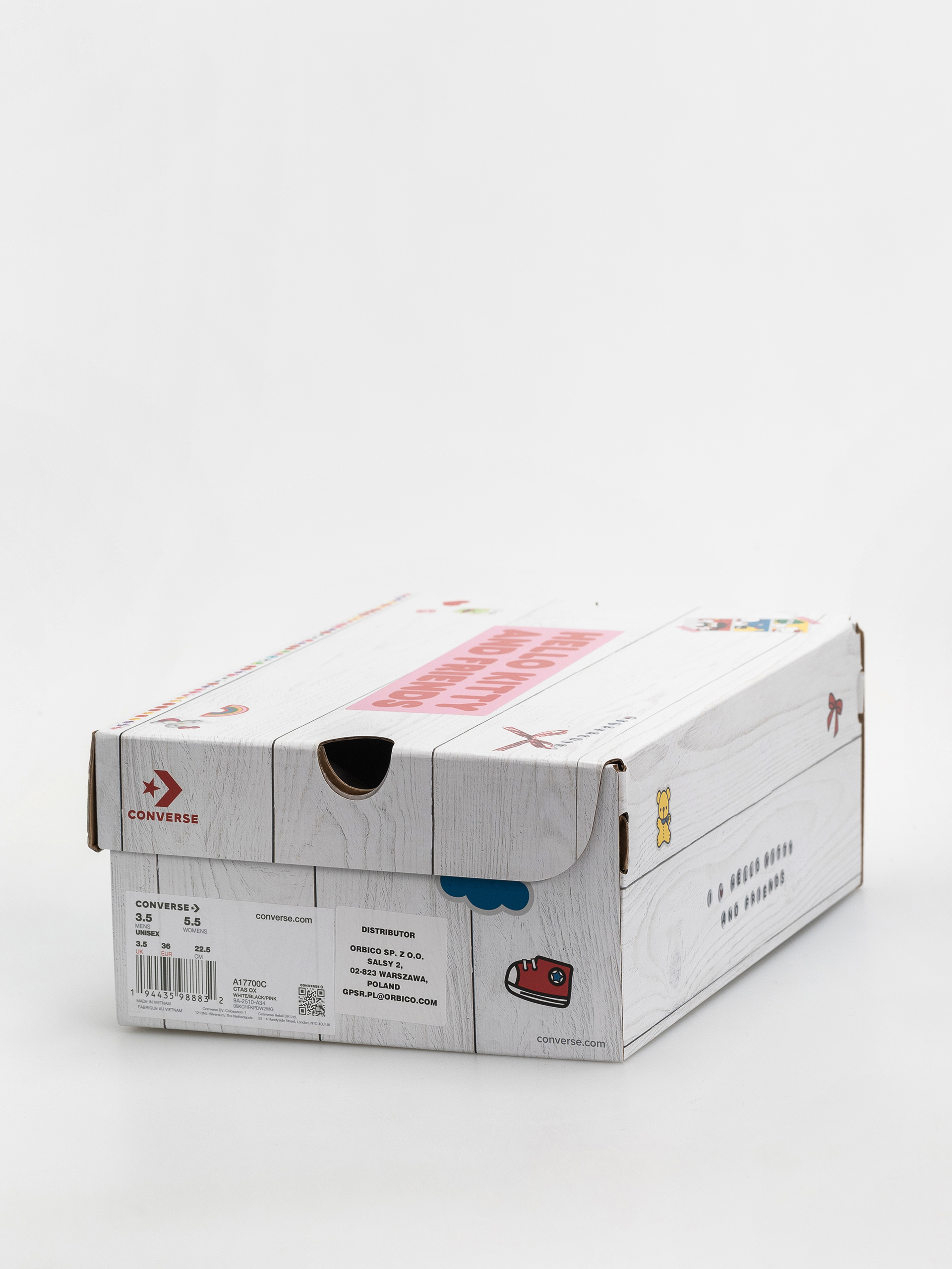 Trampki Converse Chuck Taylor All Star Ox (white/black/pink)