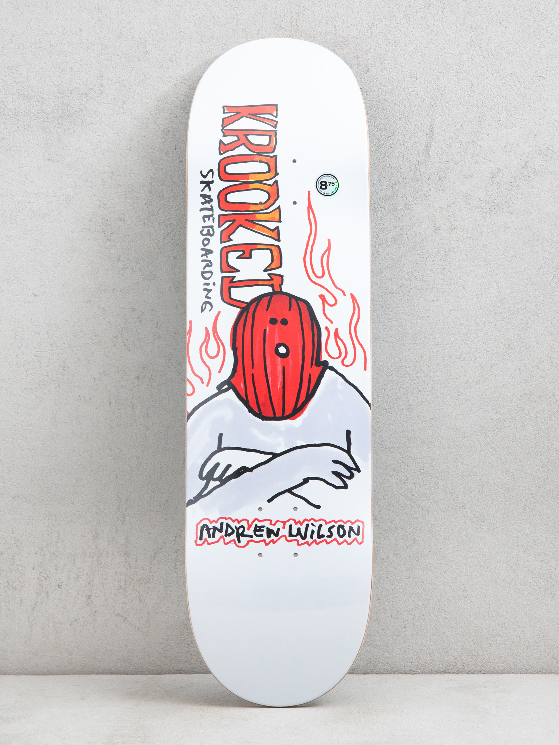 Deck Krooked Wilson Fire Mask