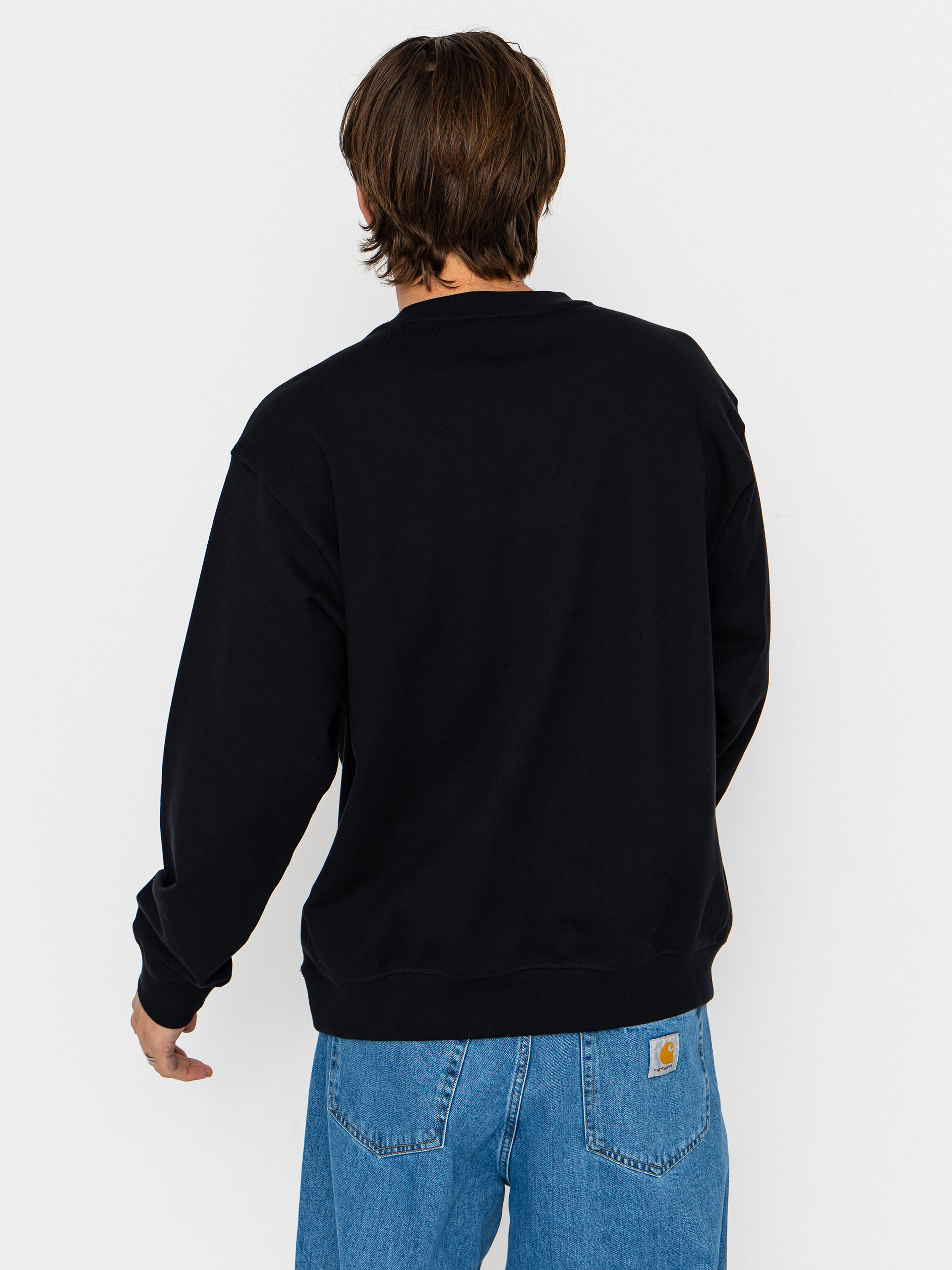 Bluza New Balance Athletics French Terry Crew (black)