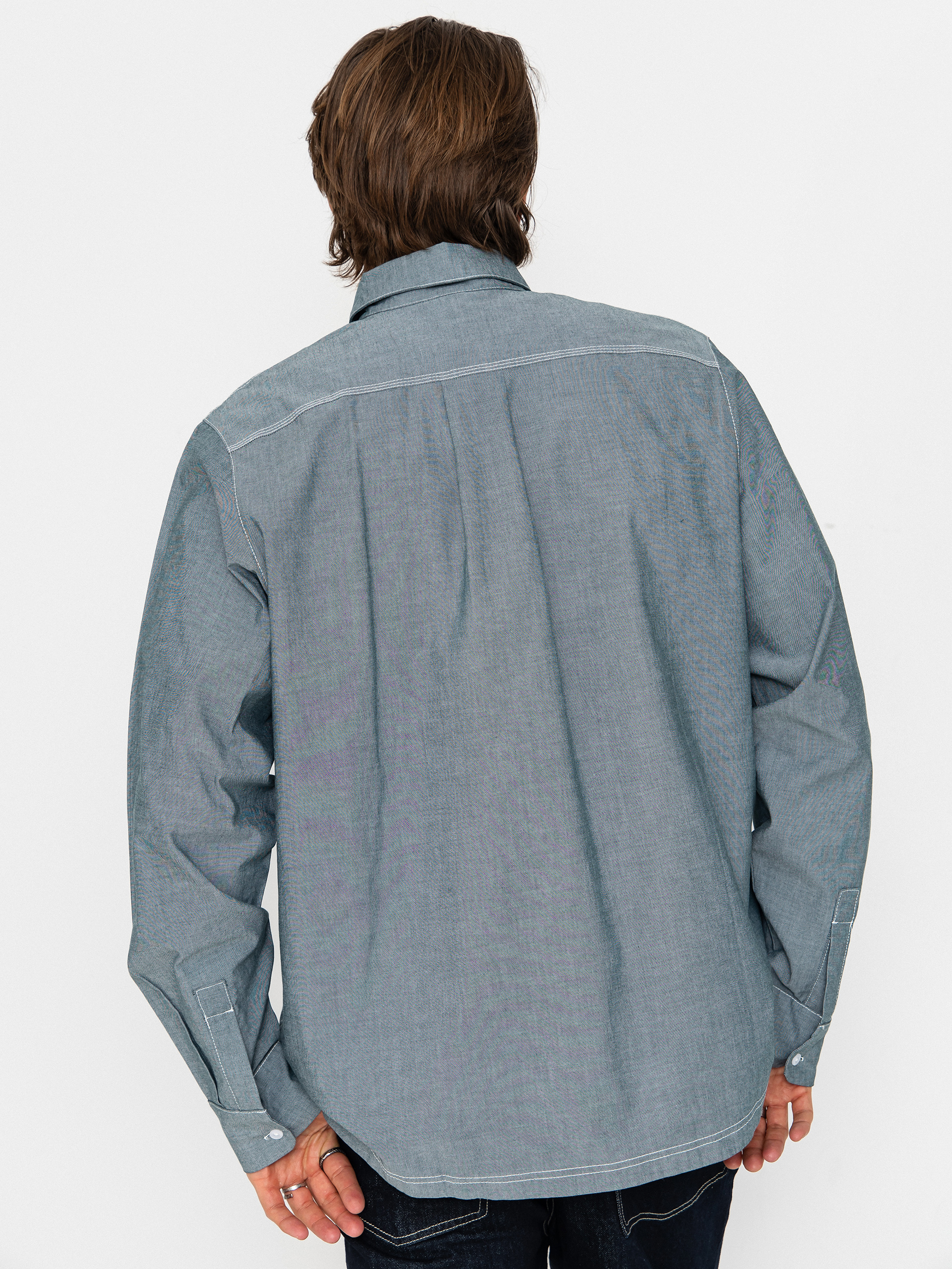 Koszula adidas Gonz Button (aurivy/white)