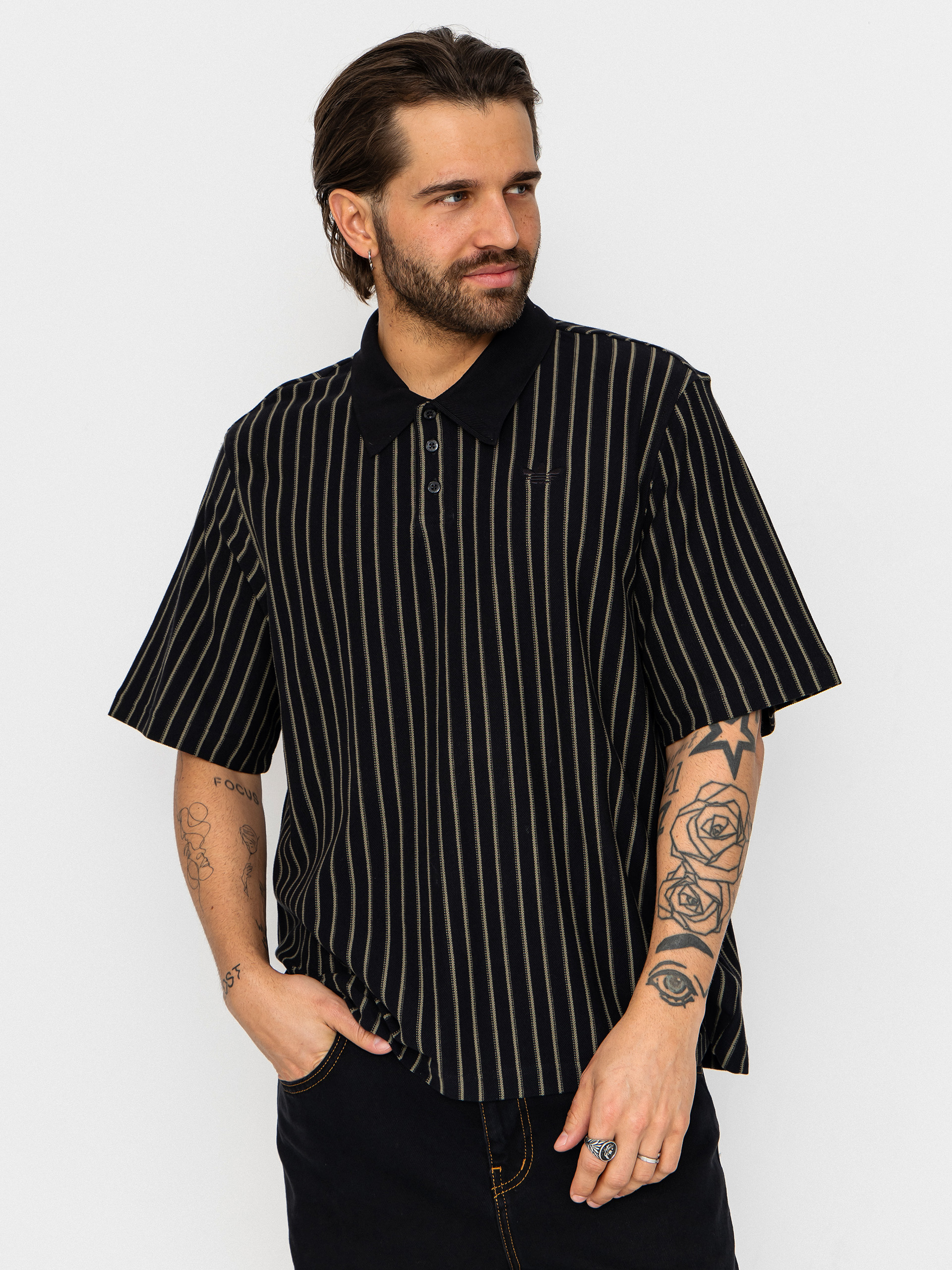 Polo adidas Sk Og Jers (black/olistr)