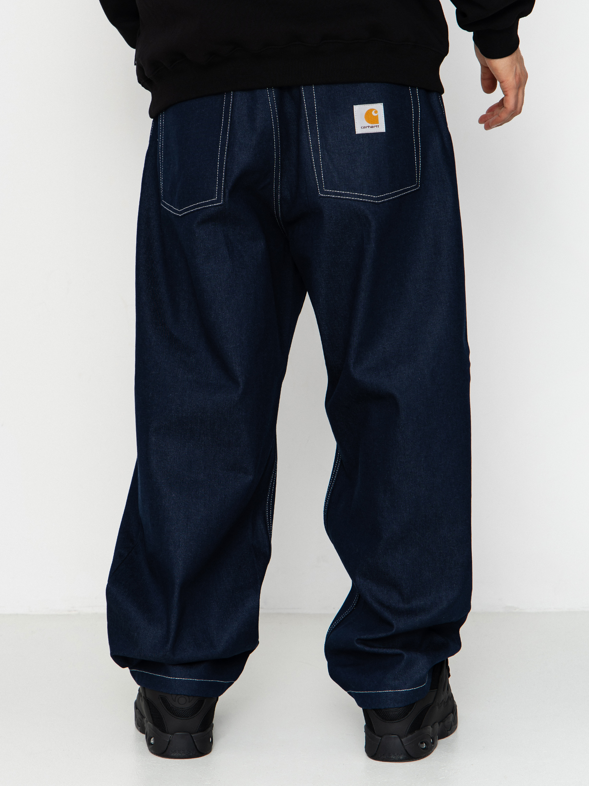 Spodnie Carhartt WIP Brandon (blue rigrid)