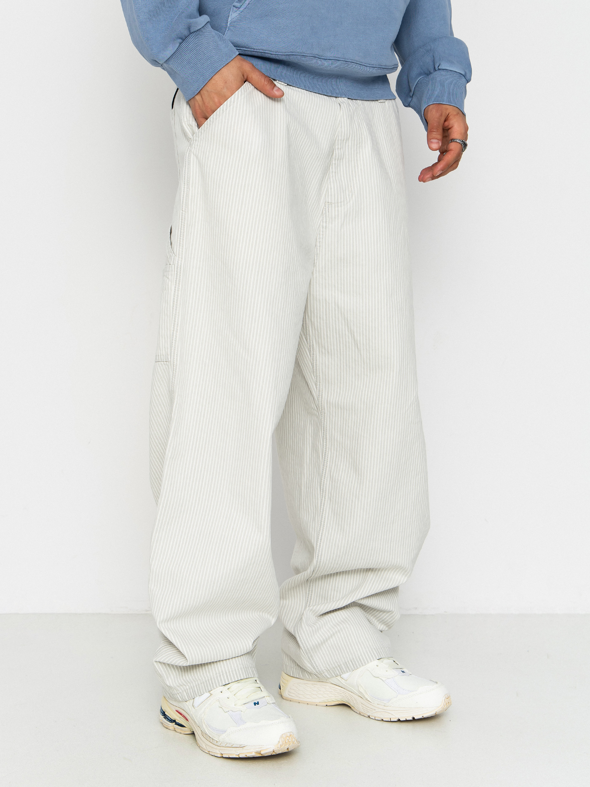 Spodnie Carhartt WIP Mercer Single Knee (mercer stripe/graphite/wax)