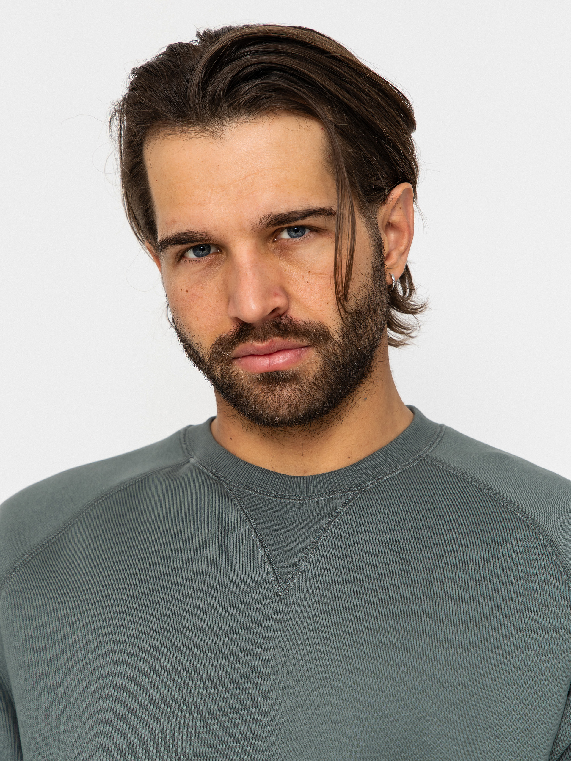 Bluza Carhartt WIP Chase (velvet green/gold)