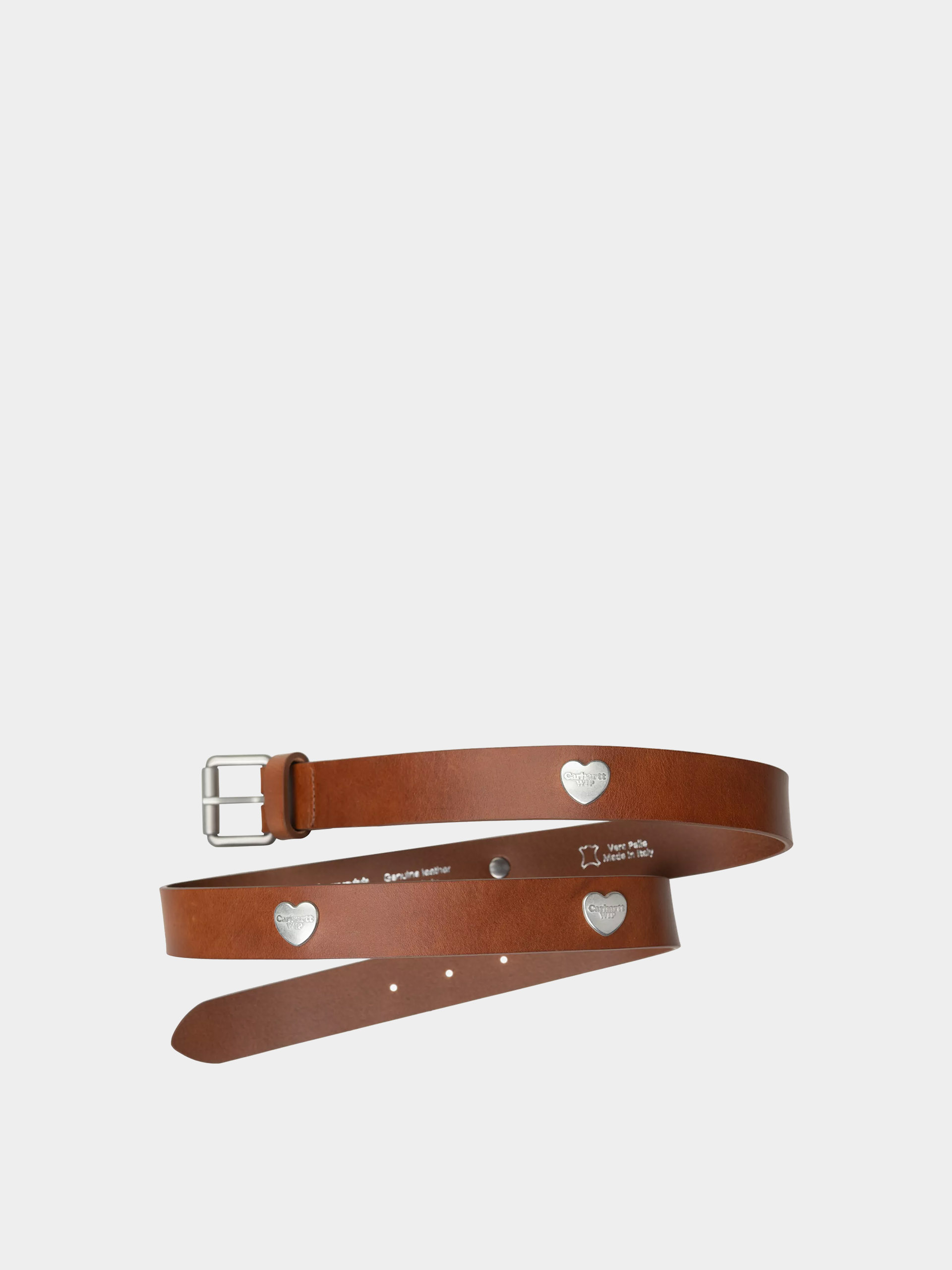 Pasek Carhartt WIP Tylor (cognac/silver)