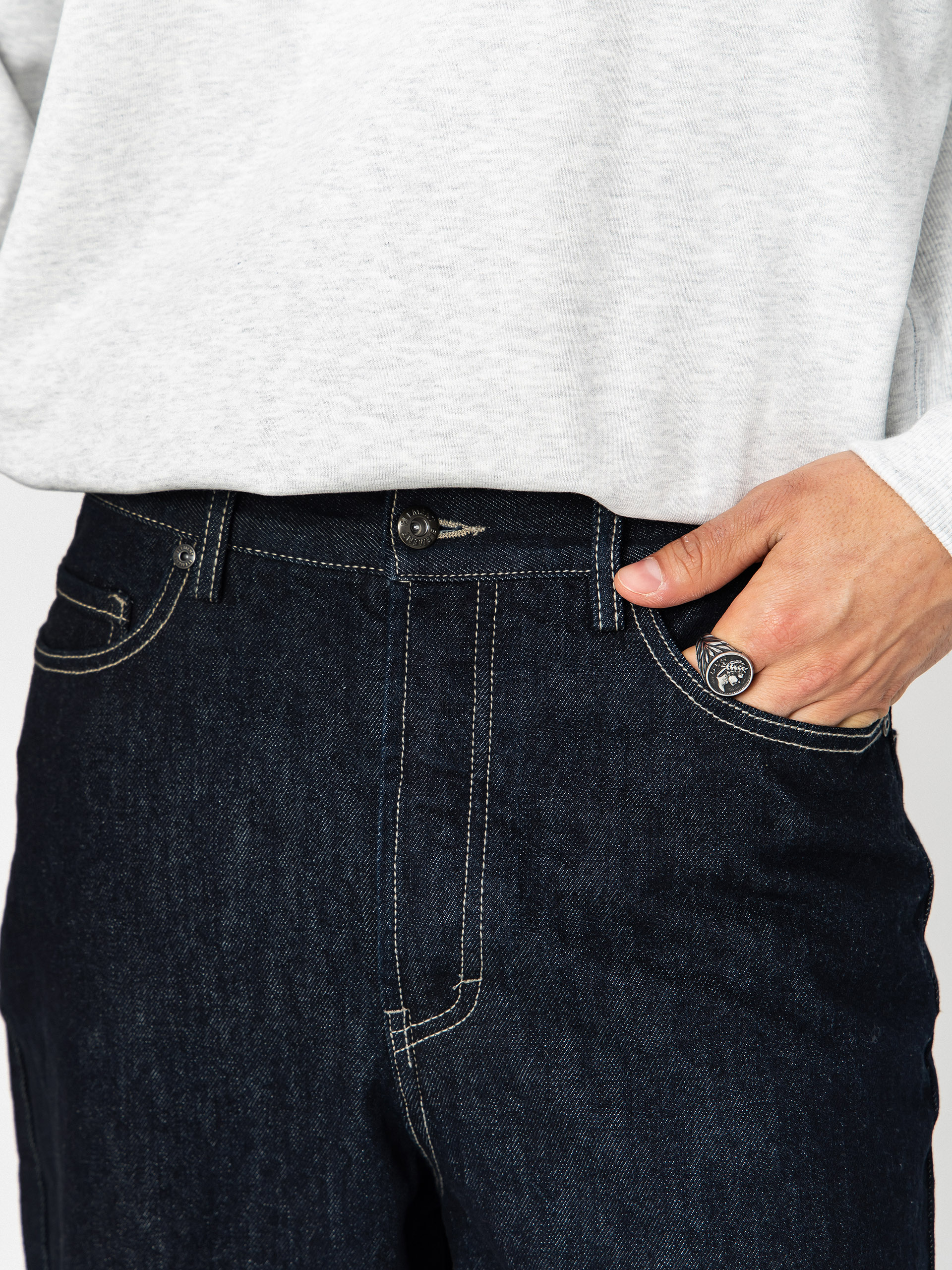 Spodnie Element Big 5 Denim Rinse (dark blue rinse)