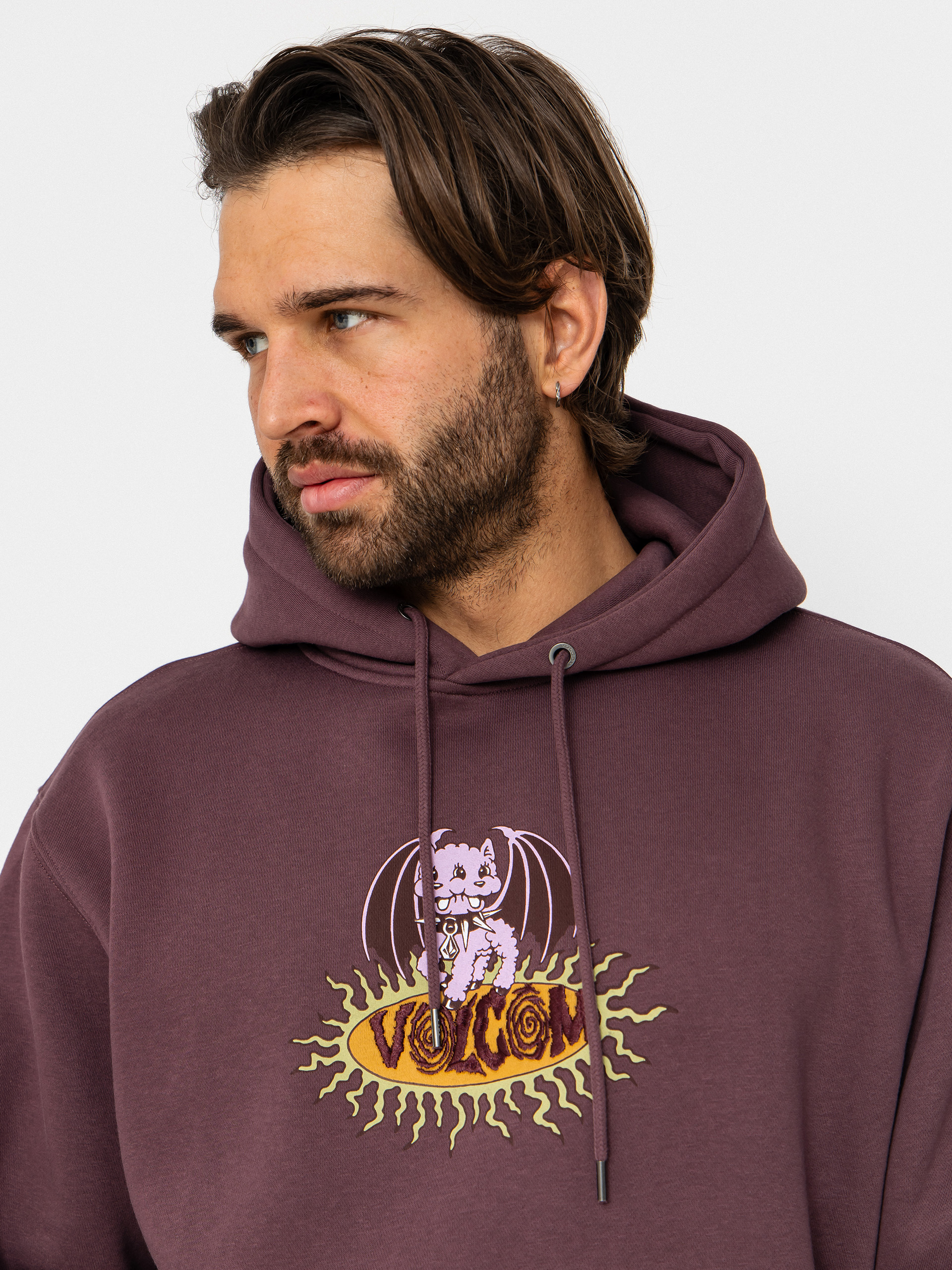 Bluza z kapturem Volcom Noder HD (pistol punch)