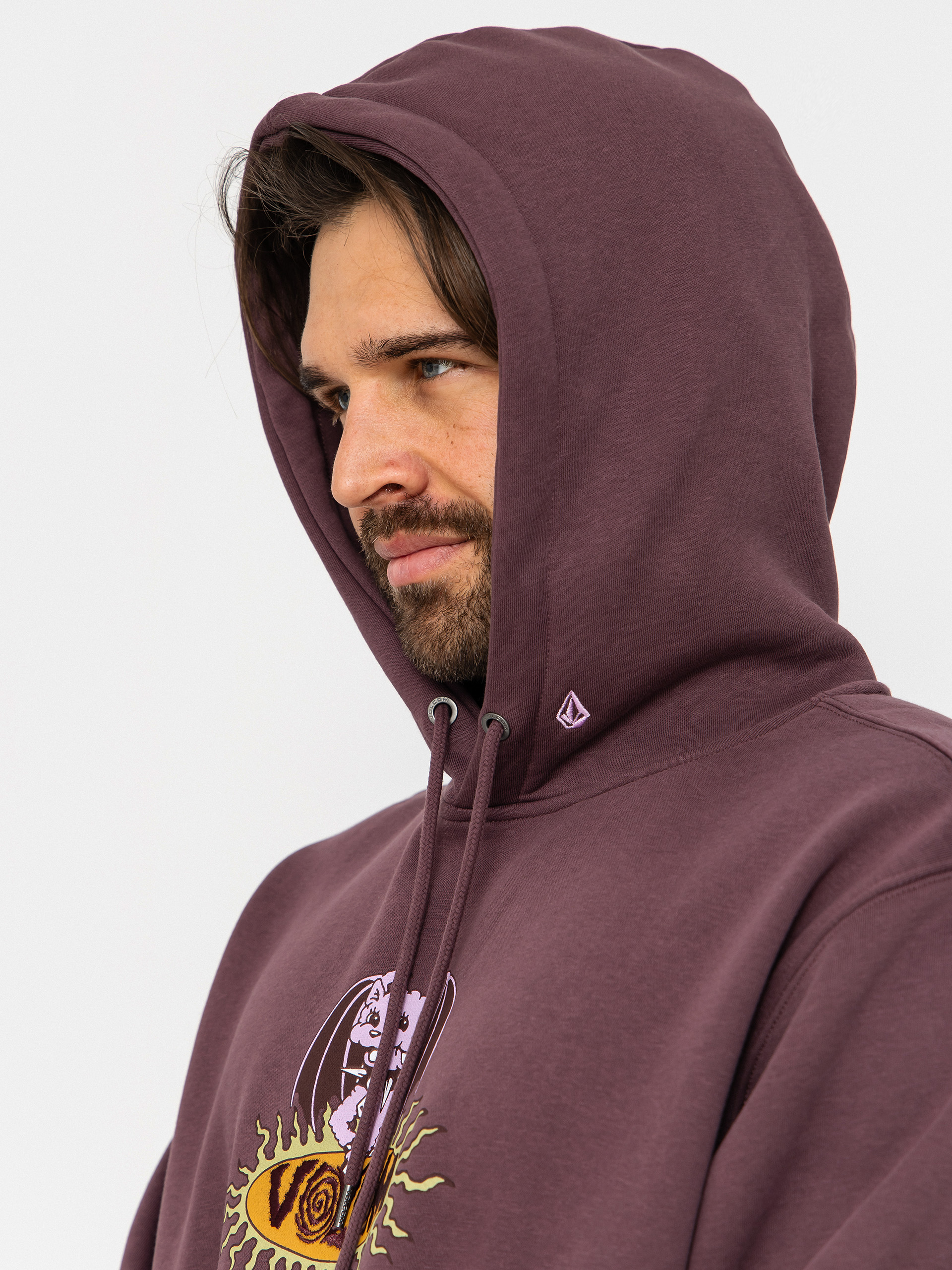 Bluza z kapturem Volcom Noder HD (pistol punch)
