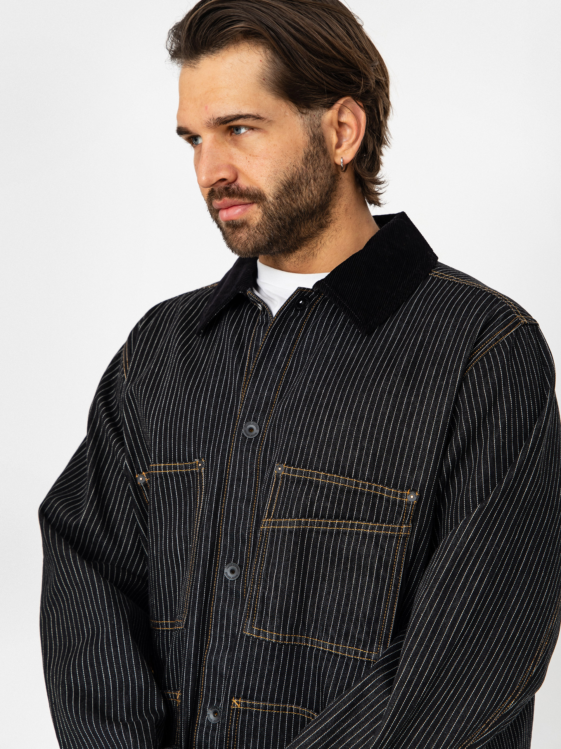 Kurtka Volcom Work Dialed (black stripe)