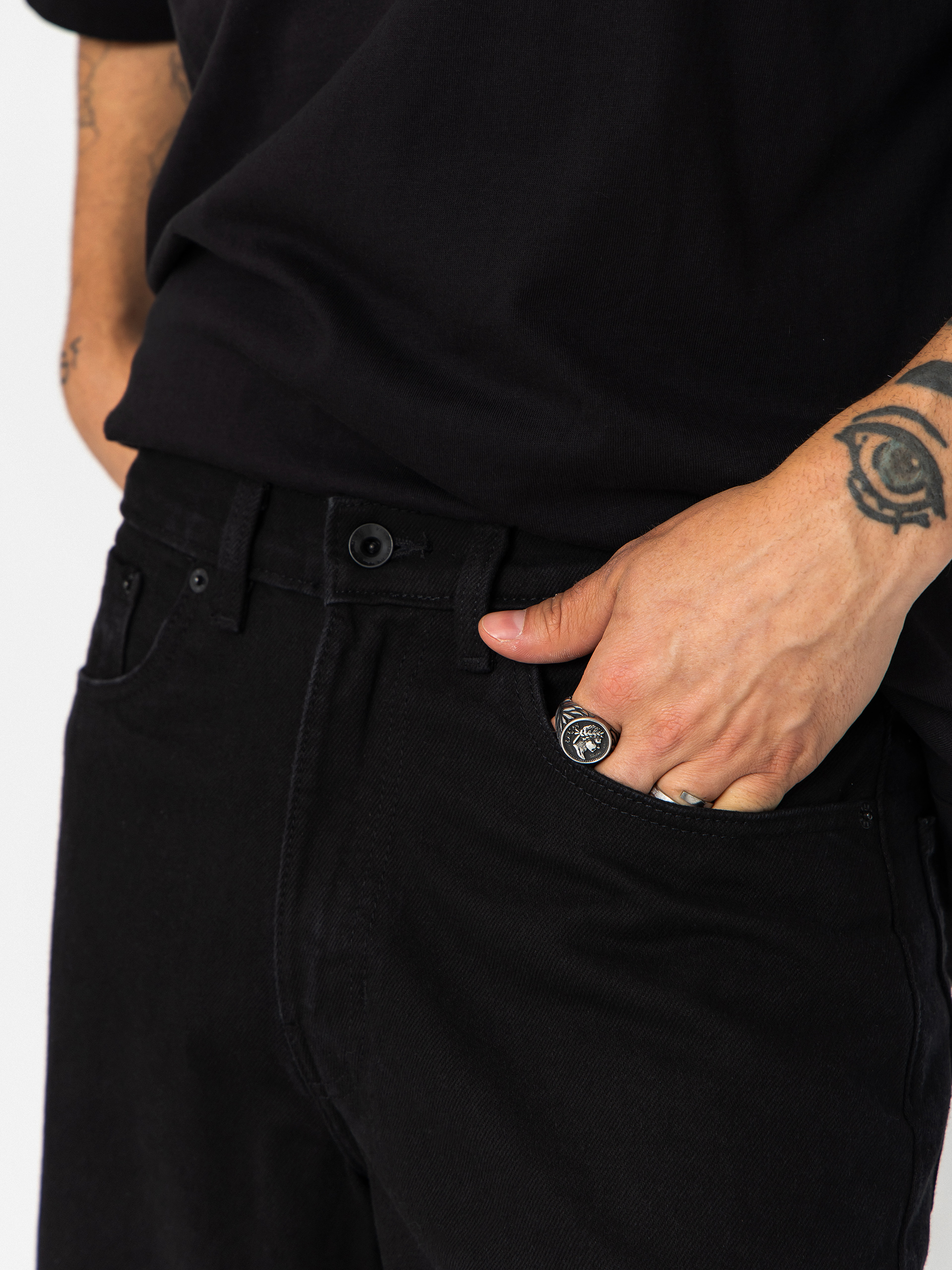 Spodnie Vans Check 5 Loose Denim (black)