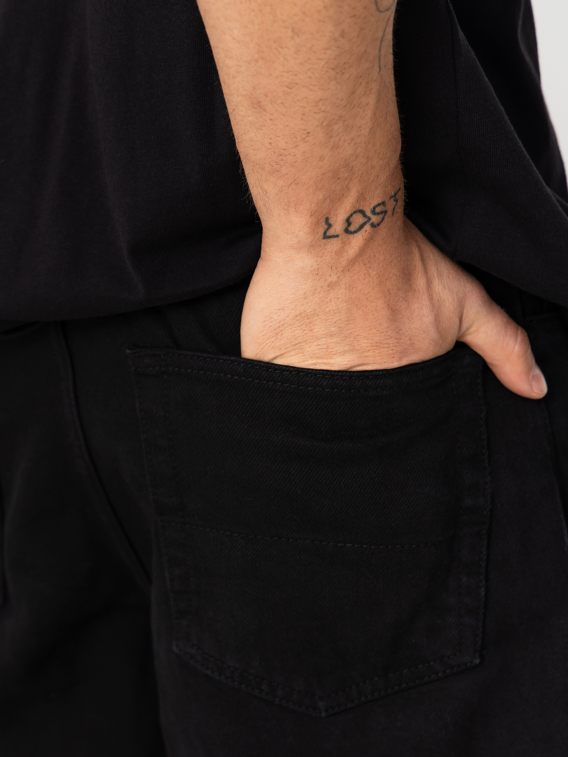 Spodnie Vans Check 5 Loose Denim (black)