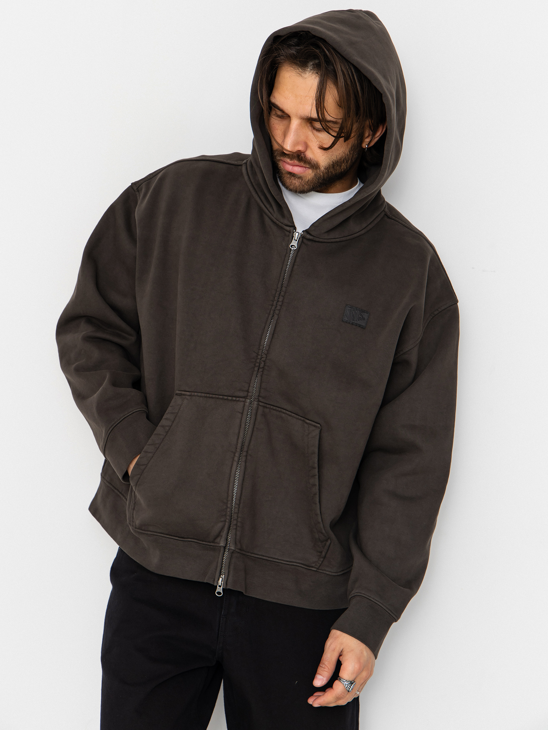 Bluza z kapturem Vans Premium ZHD (faded black)