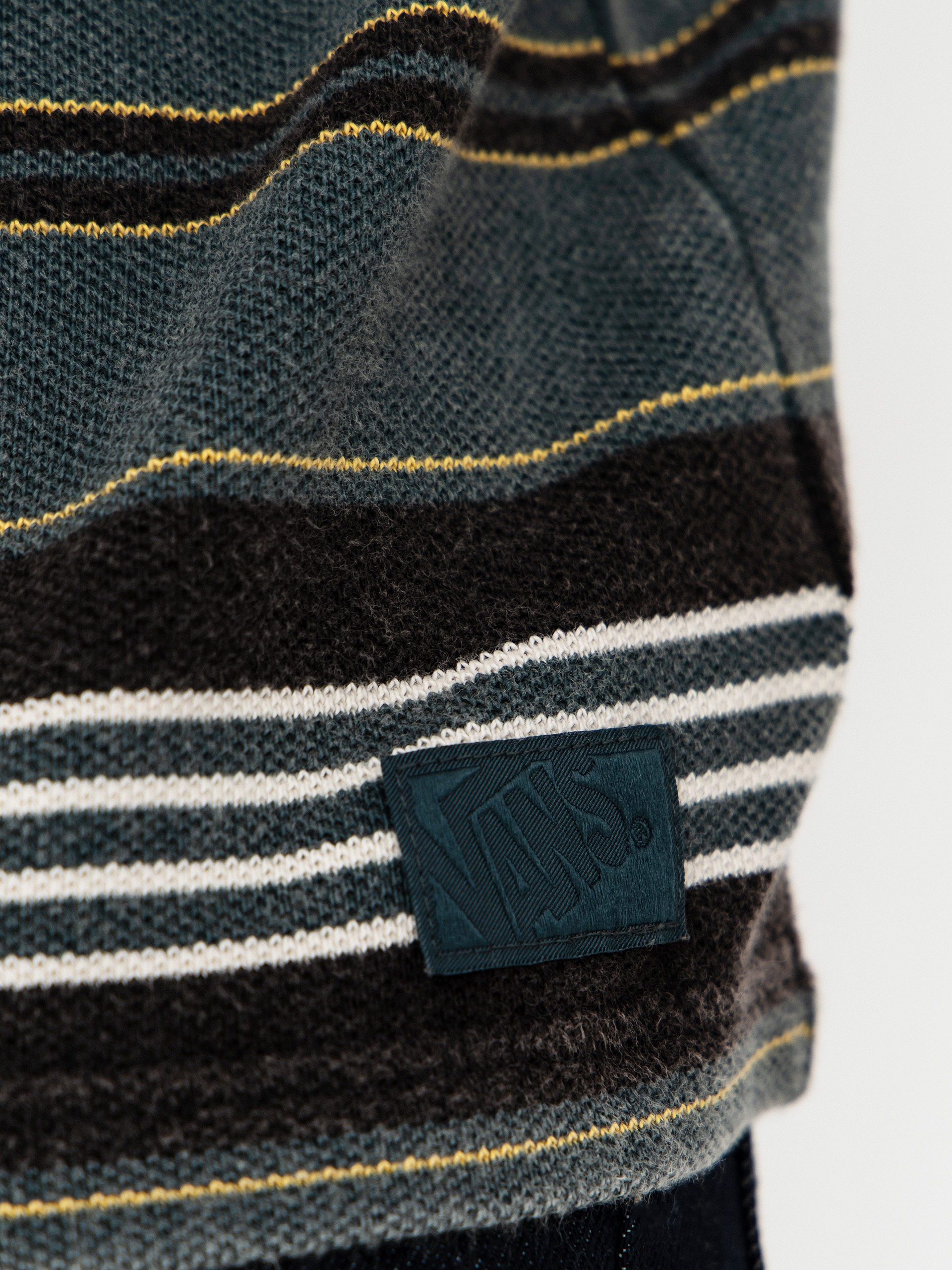 T-shirt Vans Lx Pique Stripe Knit (mystic moss)