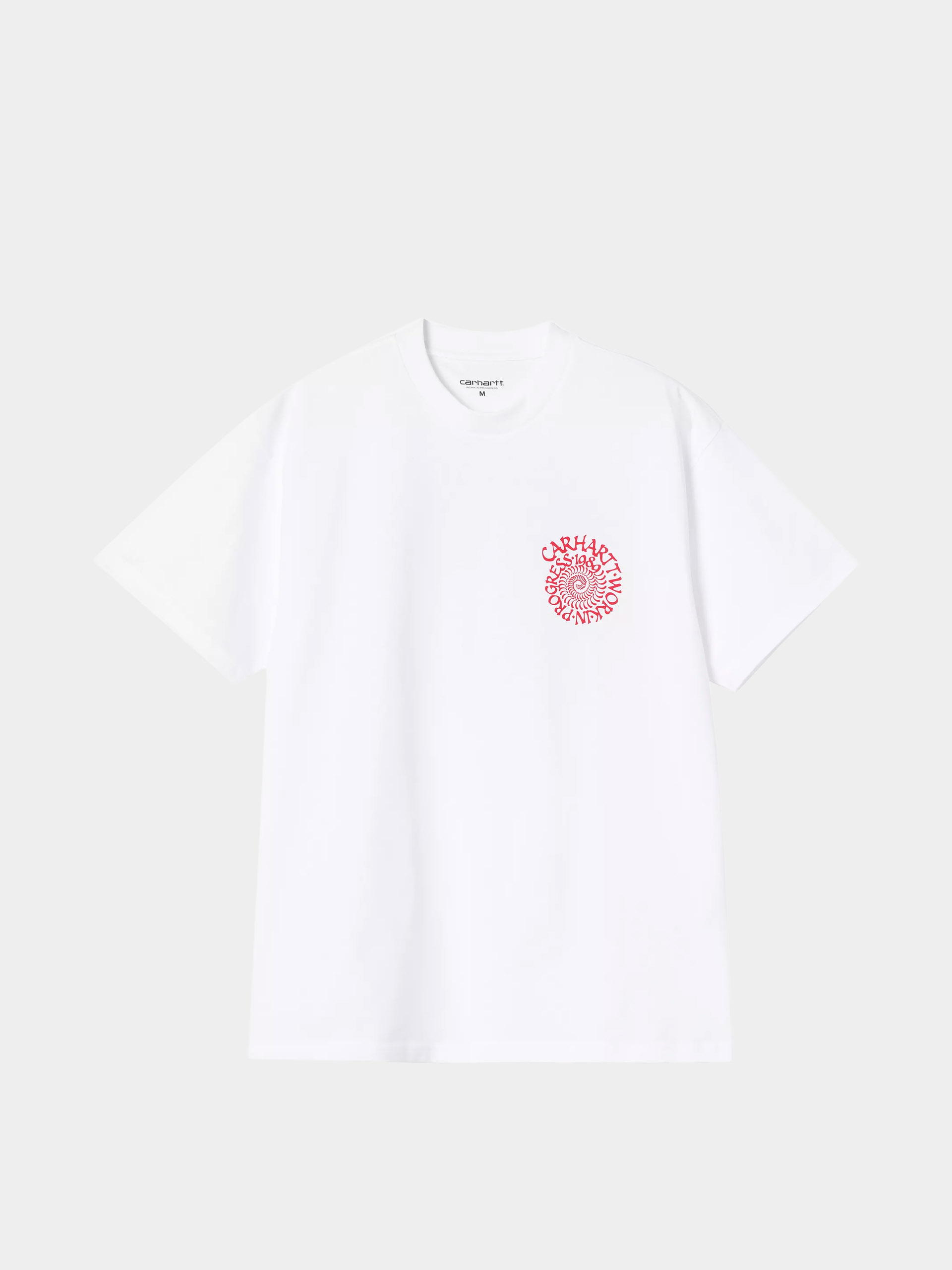 T-shirt Carhartt WIP Spirals (white)